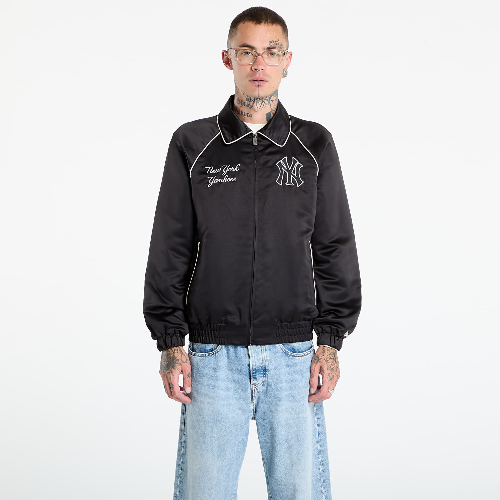Herenjassen New Era MLB Club New York Yankees Jacket Black