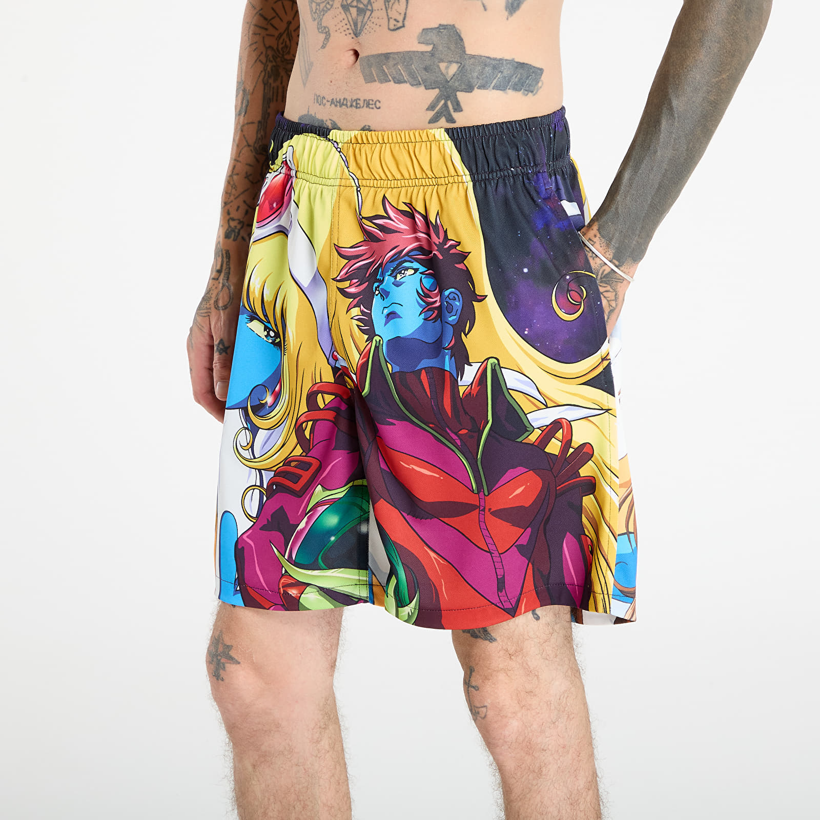 Shorts voor heren PLEASURES Interstella Shorts Multi