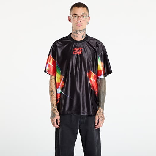 T-shirt PLEASURES Daft Club Sport Shirt Black