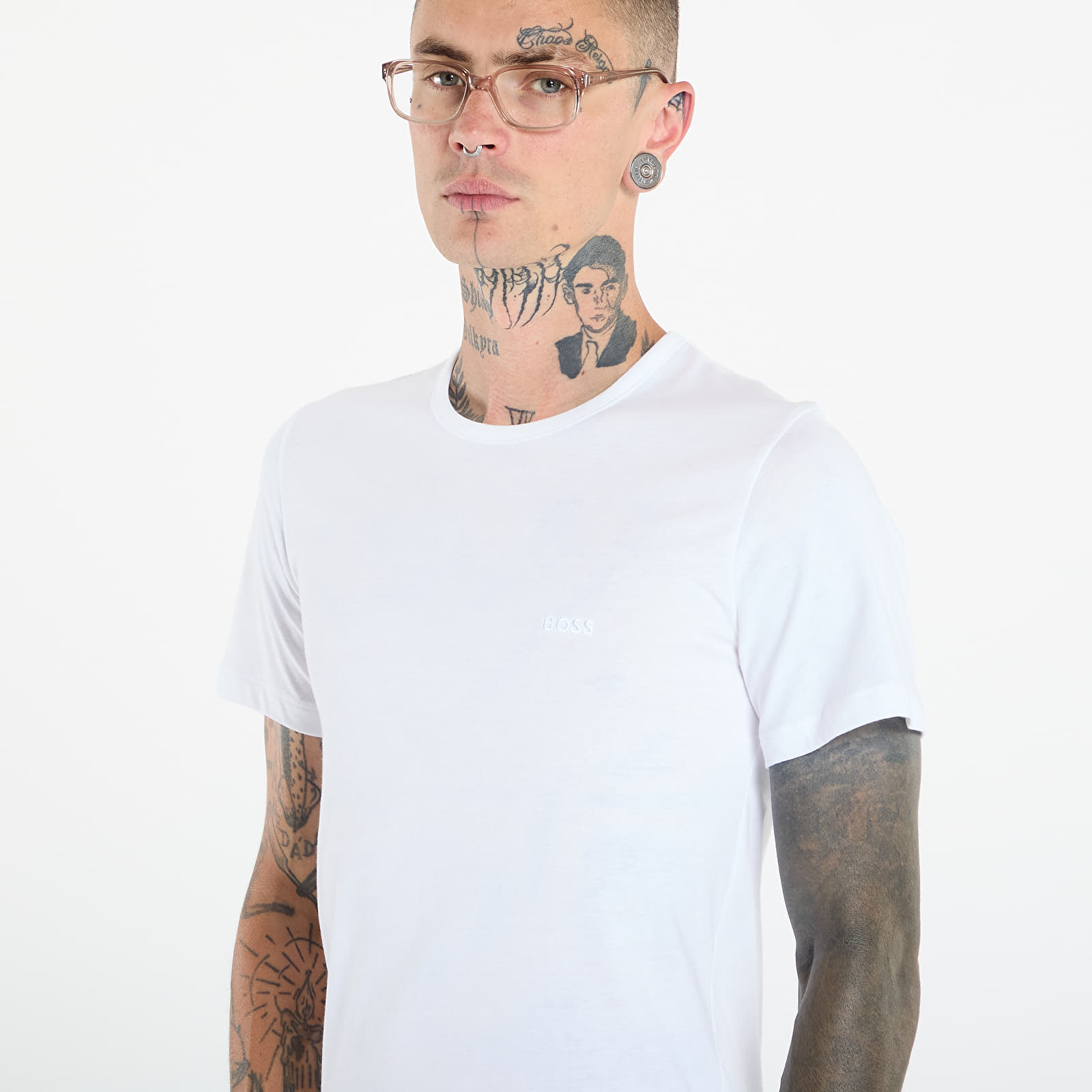 Heren T-shirts Hugo Boss T-Shirt 3-Pack Classic White