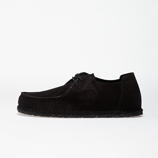 Birkenstock Utti Lace Suede Leather Black