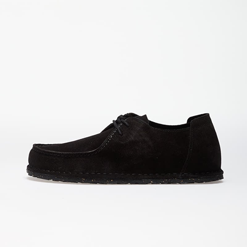 Birkenstock Utti Lace Suede Leather Black