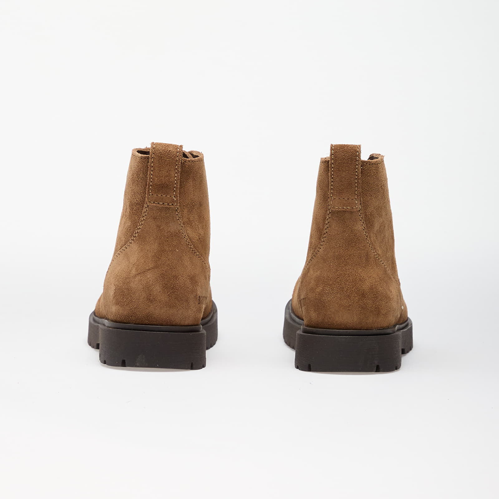Damesschoenen Birkenstock Highwood Lace Mid Suede Leather Dark Tea