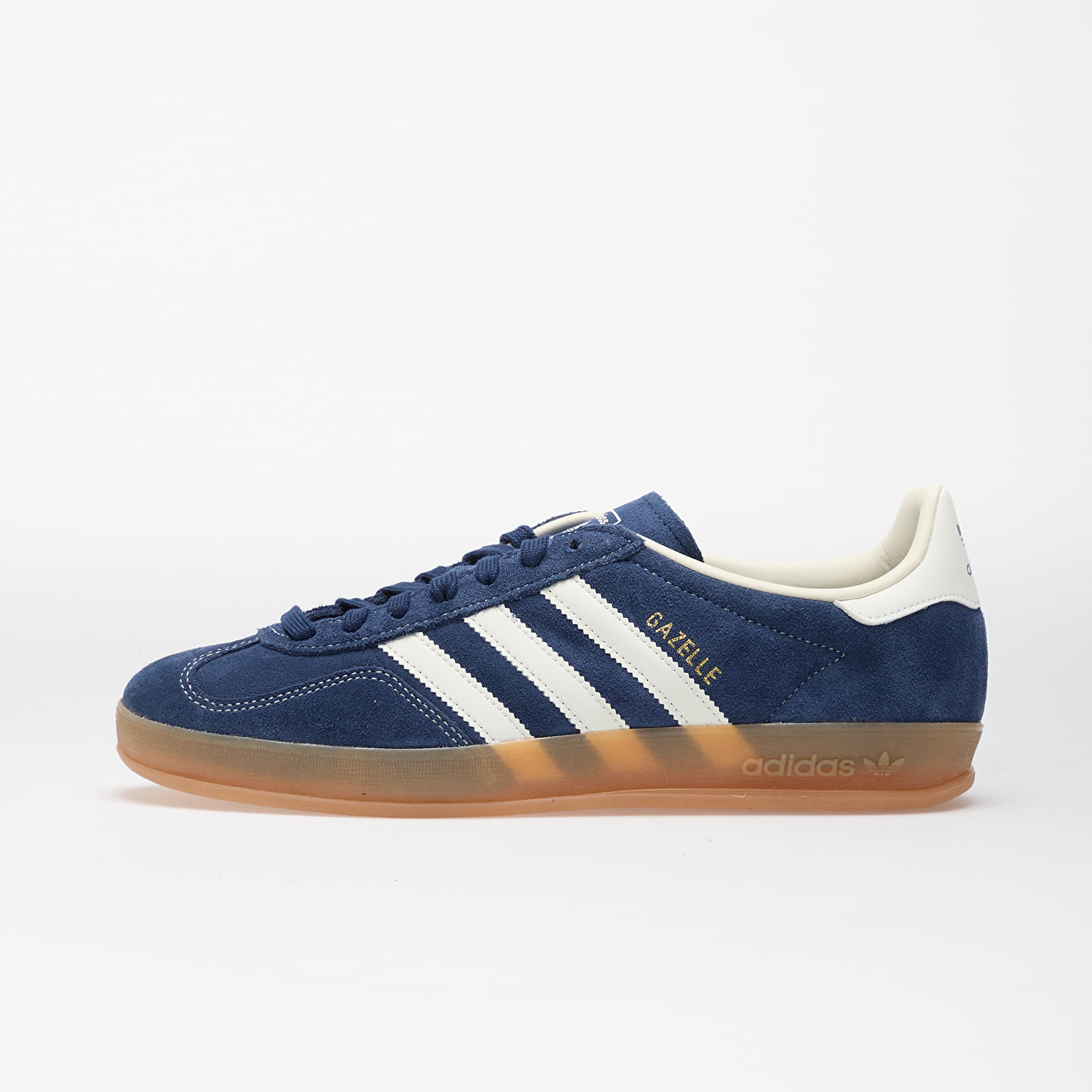 Încălțăminte și sneakerși pentru bărbați adidas Gazelle Indoor Night Indigo/ Off White/ Gold Metallic