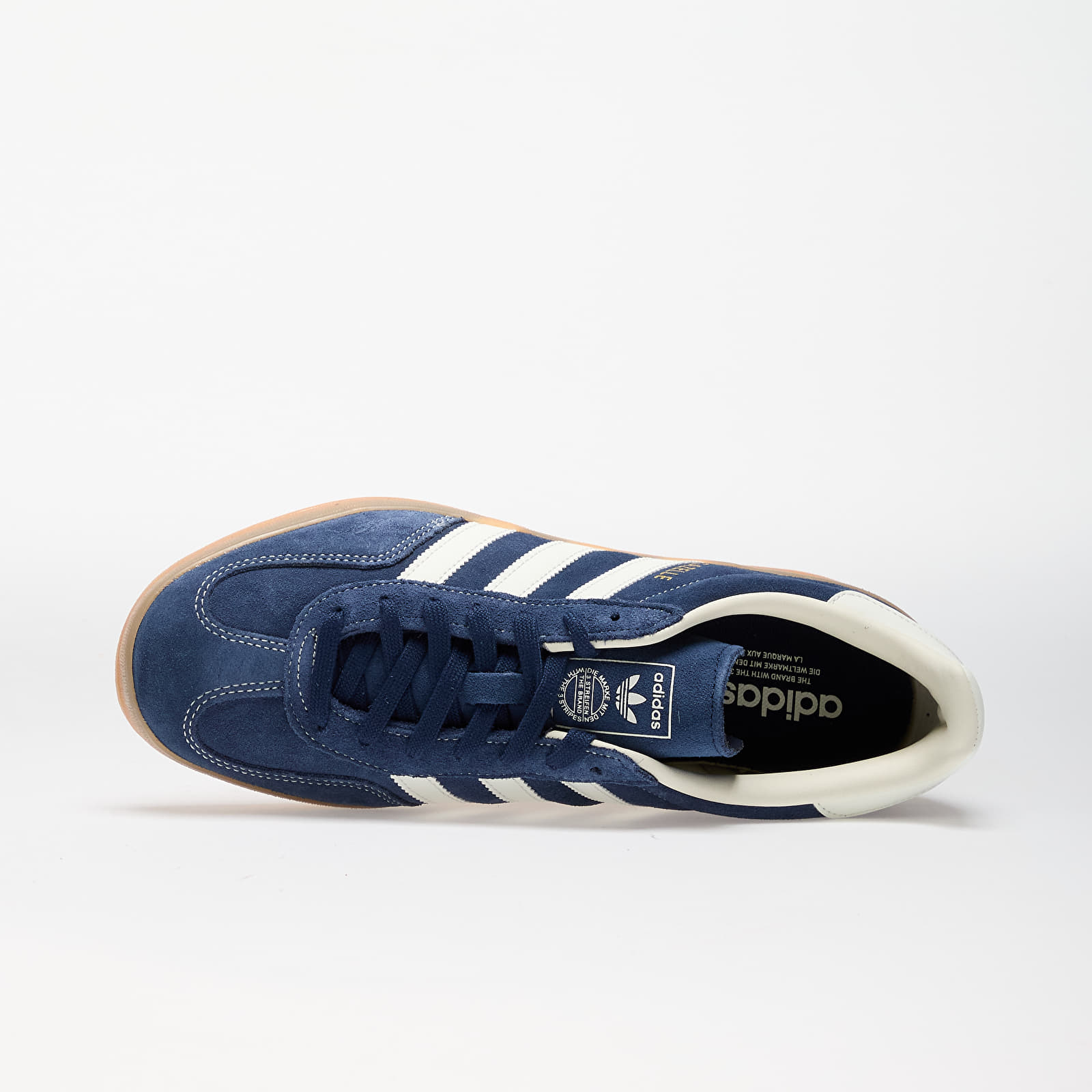Încălțăminte și sneakerși pentru bărbați adidas Gazelle Indoor Night Indigo/ Off White/ Gold Metallic