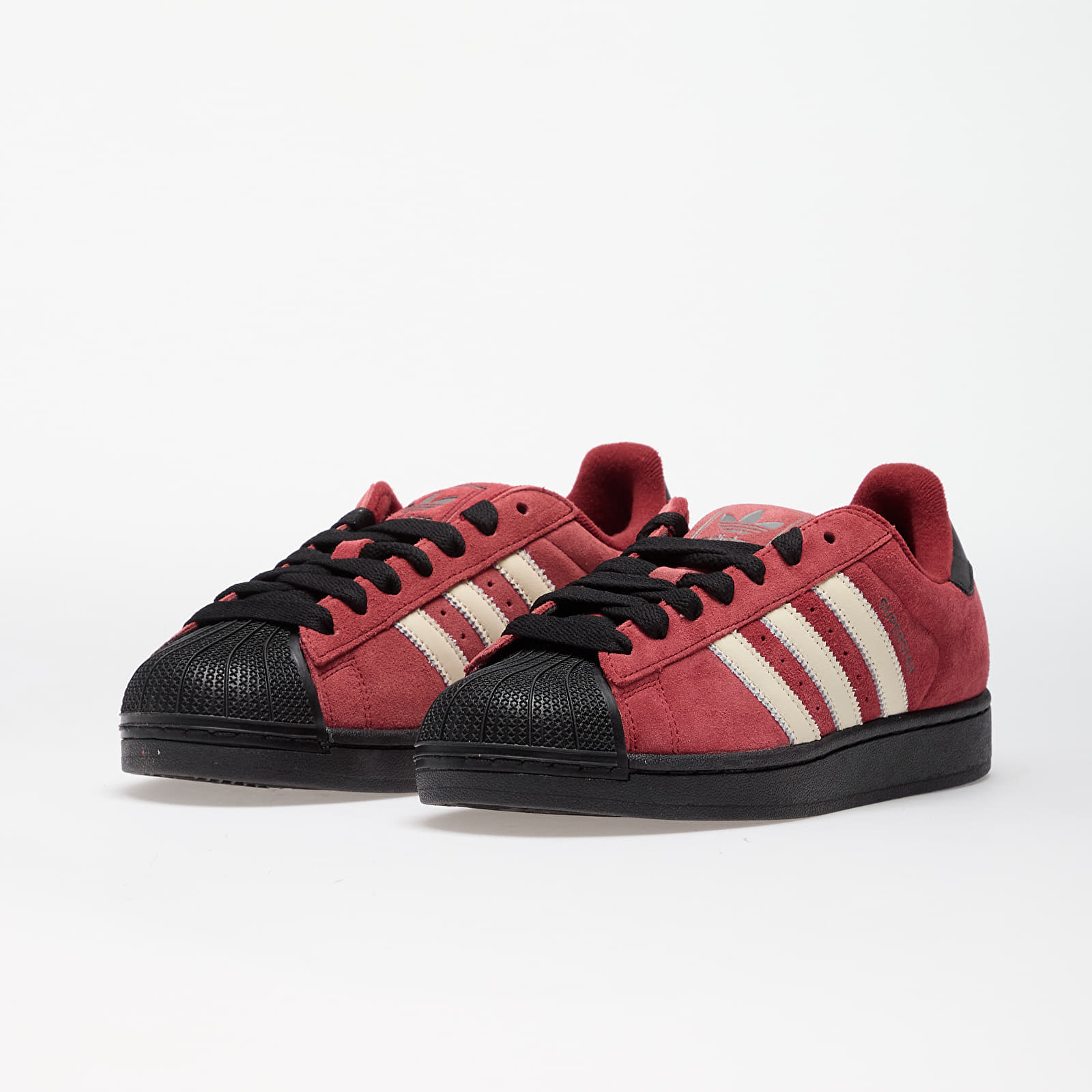 Scarpe uomo adidas Superstar II Noble Maroon/ Crew White/ Core Black