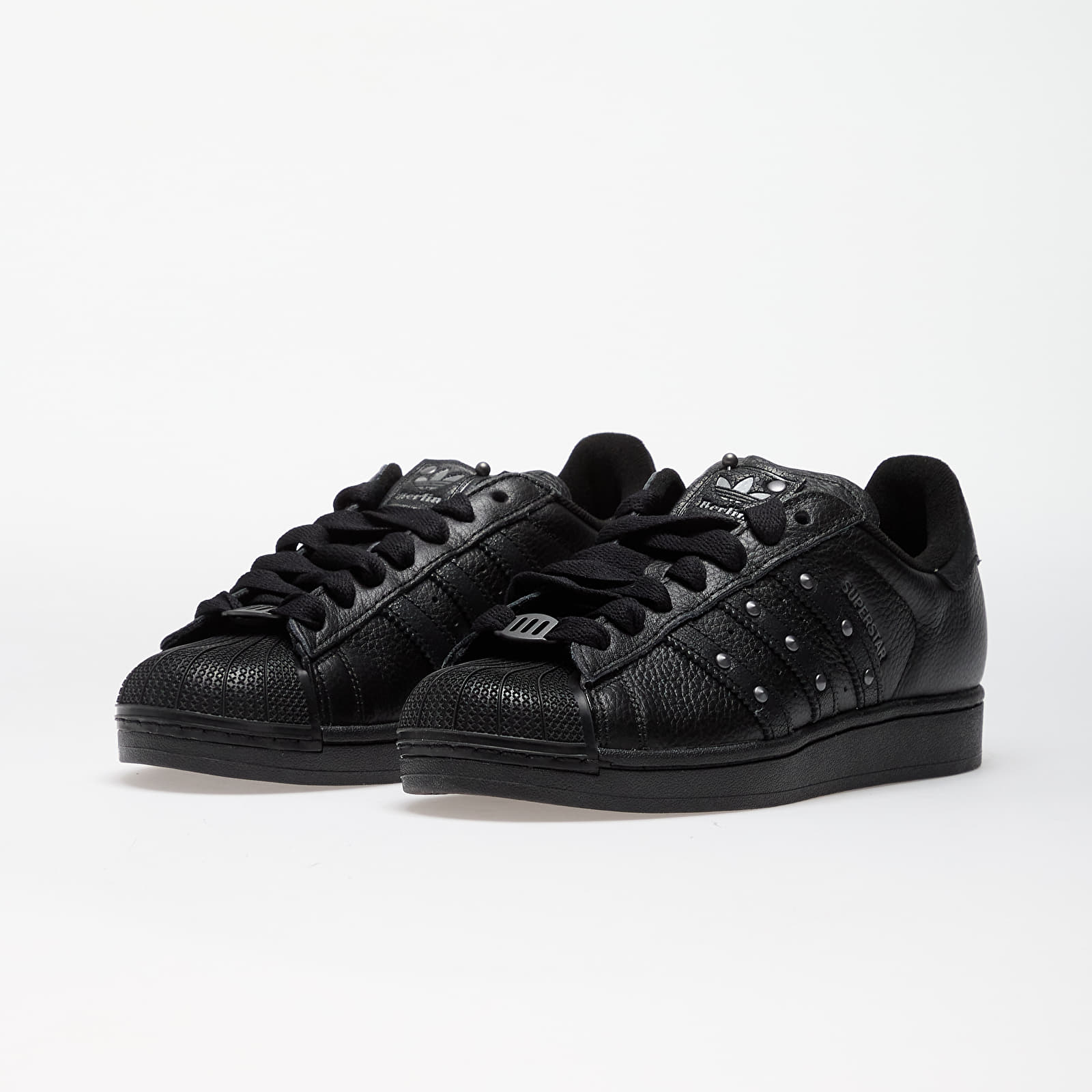 Scarpe uomo adidas Superstar II Core Black/ Carbon/ Iron Metalic