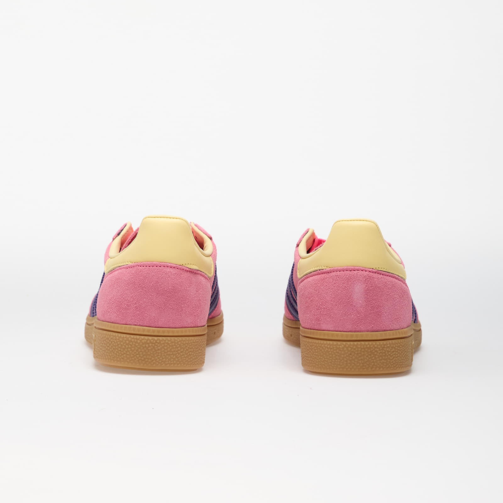 Women's sneakers and shoes adidas Handball Spezial W Lucid Pink/ Core Purple/ Almost Yellow