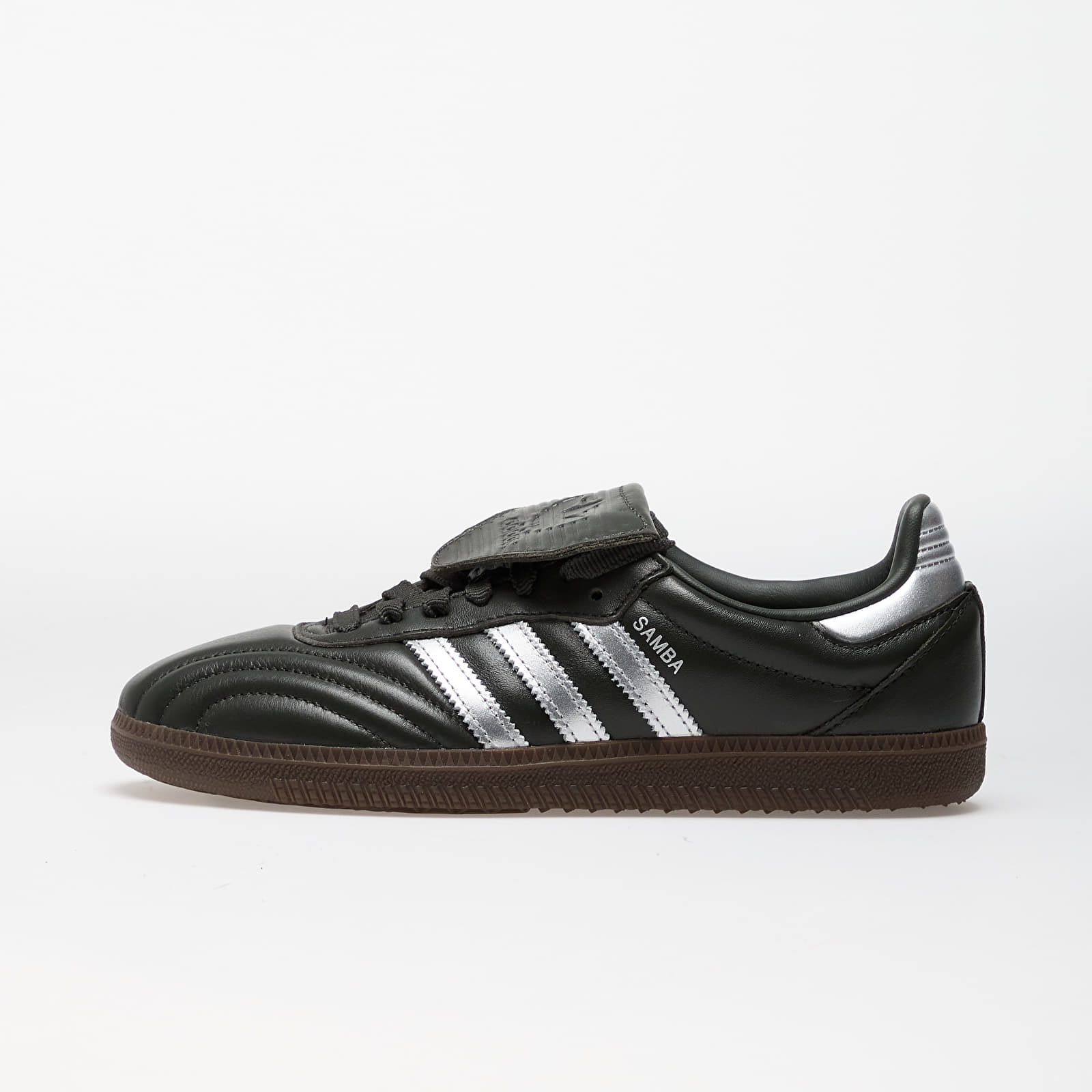 Încălțăminte și sneakerși pentru femei adidas Samba Lt W Legend Earth/ Silver Metallic/ Gum5