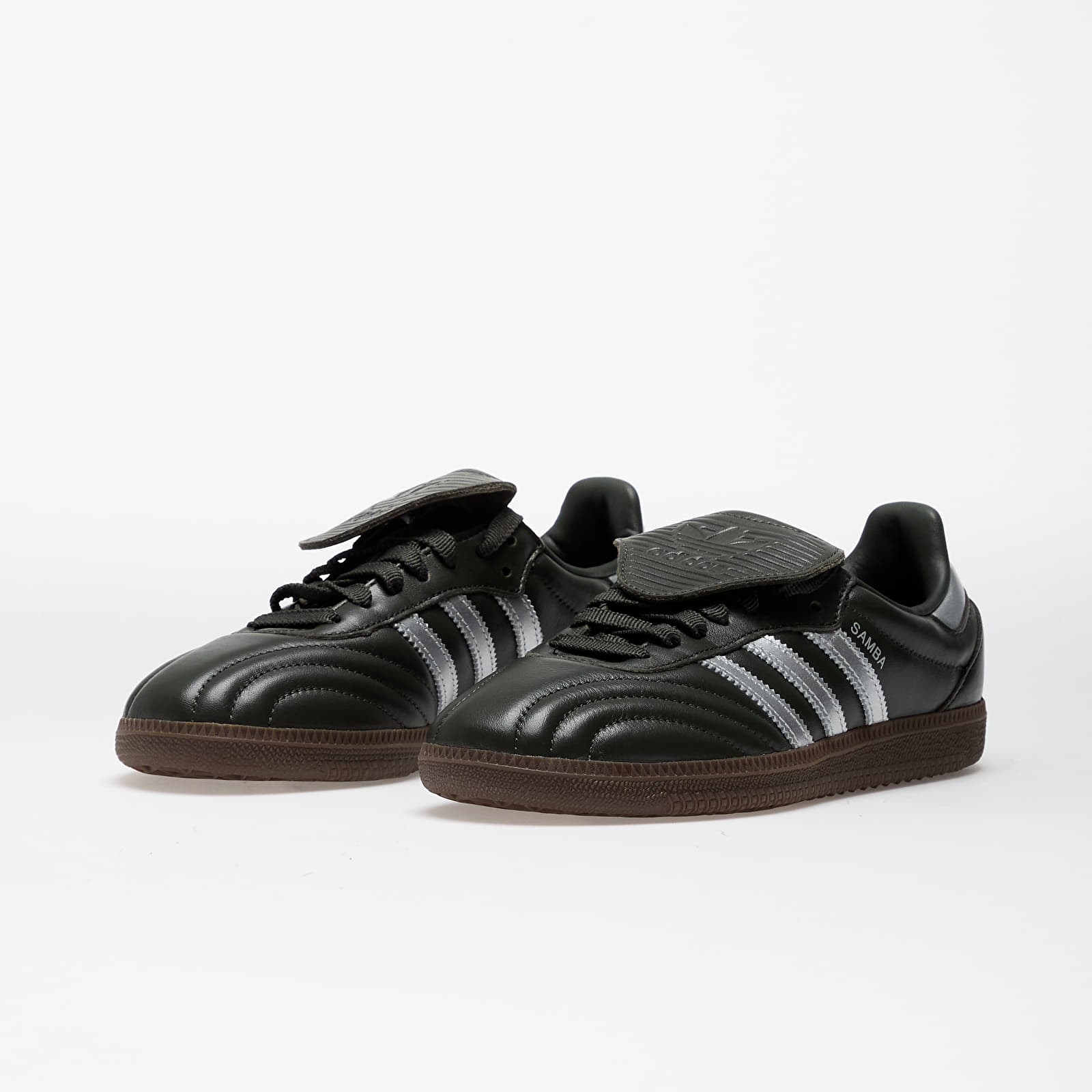 Încălțăminte și sneakerși pentru femei adidas Samba Lt W Legend Earth/ Silver Metallic/ Gum5