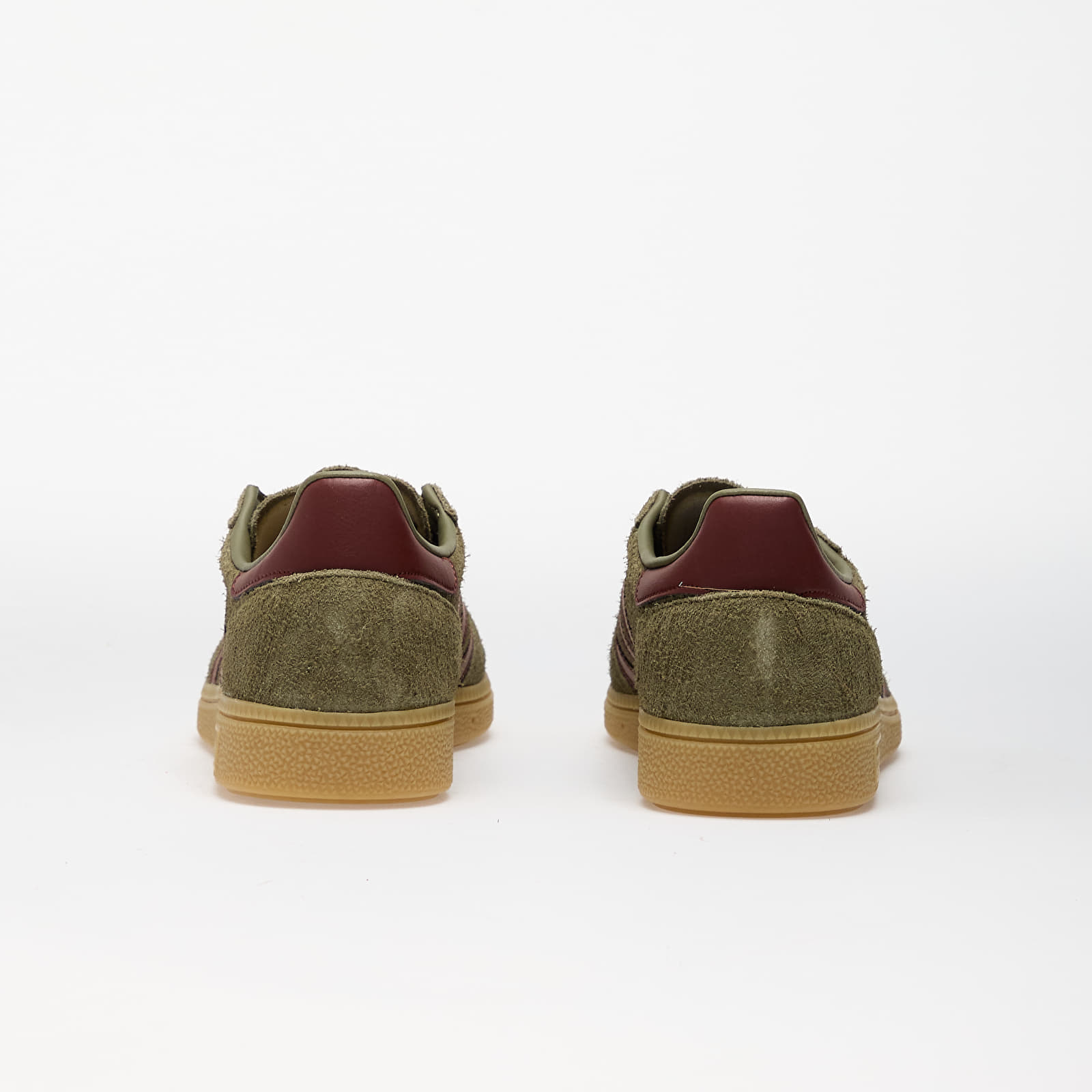 Men's sneakers and shoes adidas Handball Spezial Focus Olive/ Fox Brown/ Gum