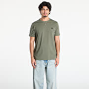 FRED PERRY Contrast Tape Ringer T-Shirt Lrlwrthgreen/ Blk