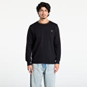 FRED PERRY Ls Twin Tipped T-Shirt Black