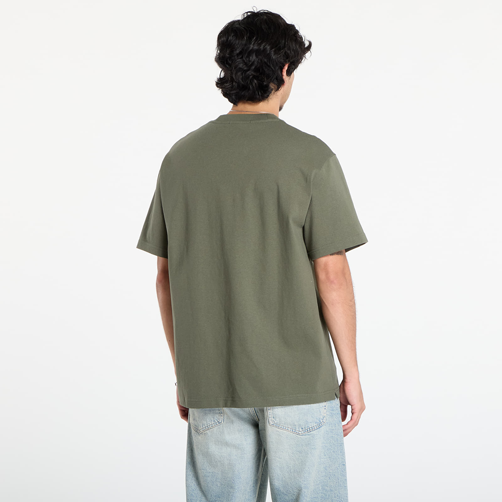 Heren T-shirts FRED PERRY Relaxed T-Shirt Laurel W Green
