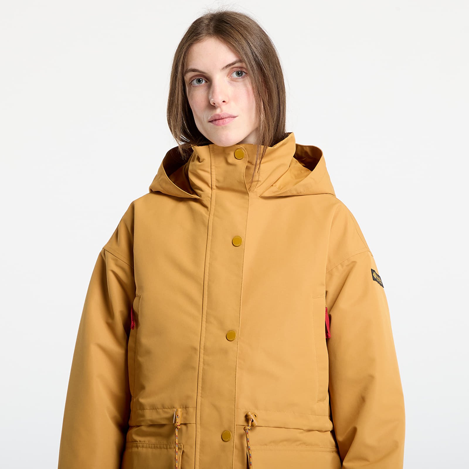 Ženske jakne Columbia High Cascades™ Interchange Jacket Maple Sugar