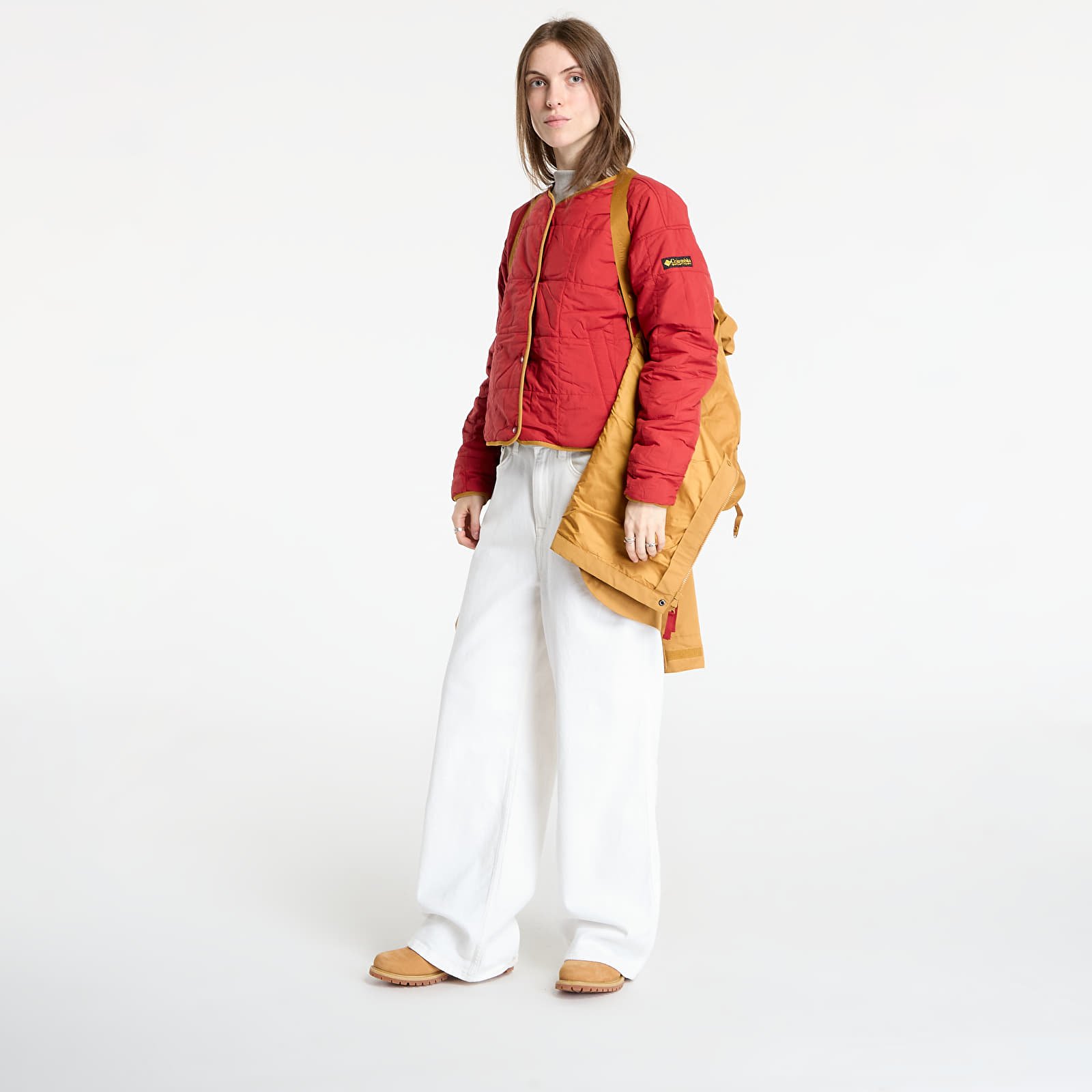 Ženske jakne Columbia High Cascades™ Interchange Jacket Maple Sugar