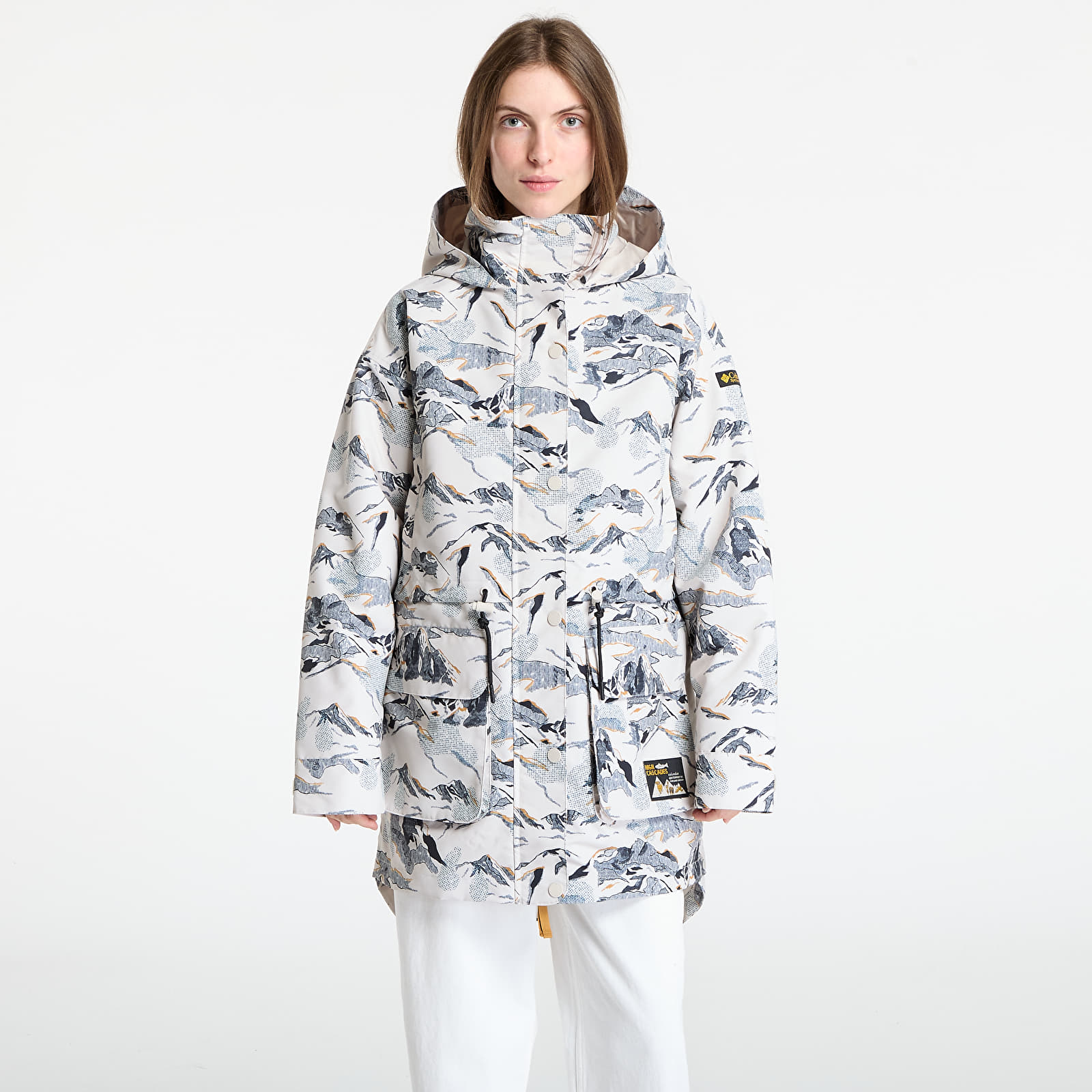 Women's jackets Columbia High Cascades™ Interchange Jacket Dark Stone Skylines