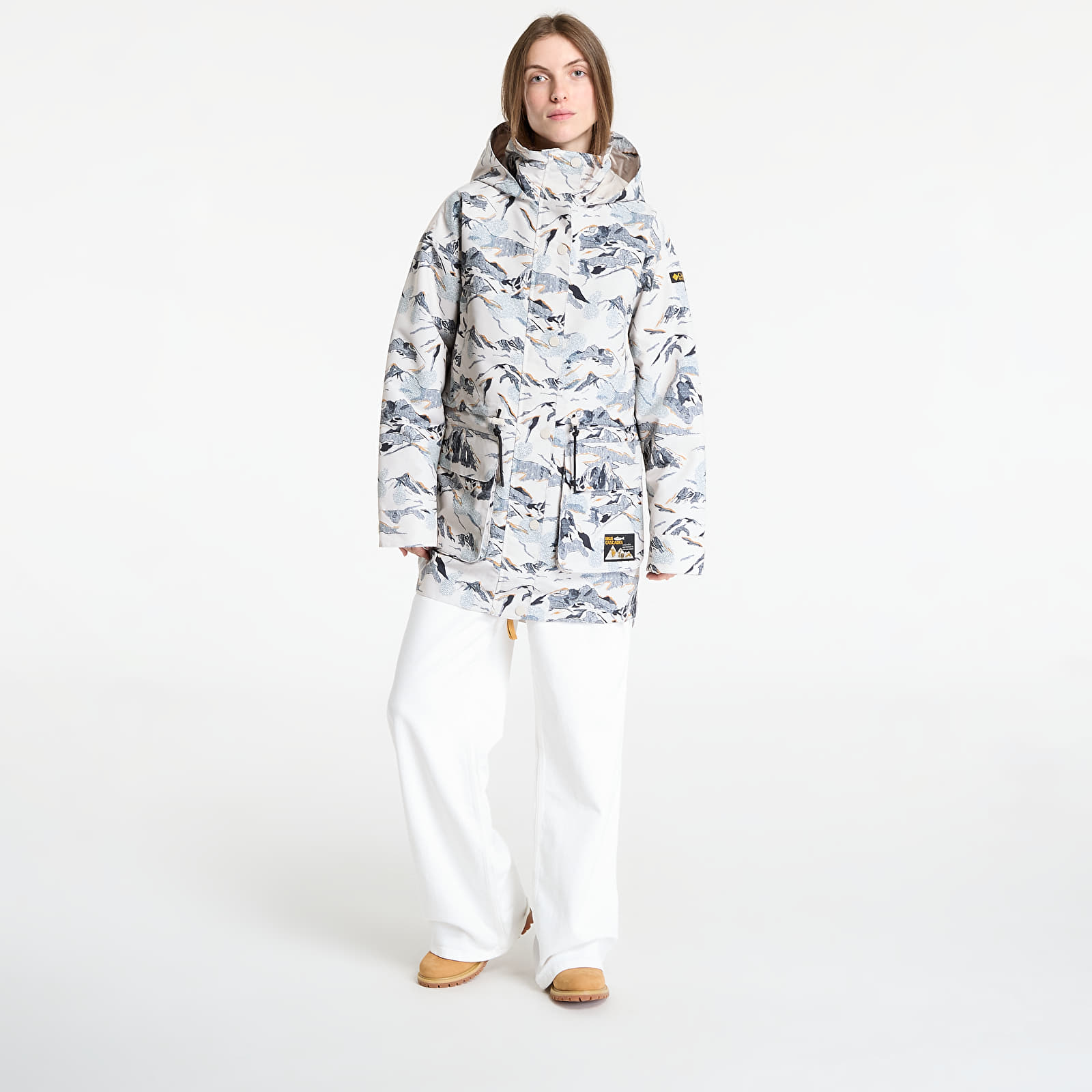 Women's jackets Columbia High Cascades™ Interchange Jacket Dark Stone Skylines