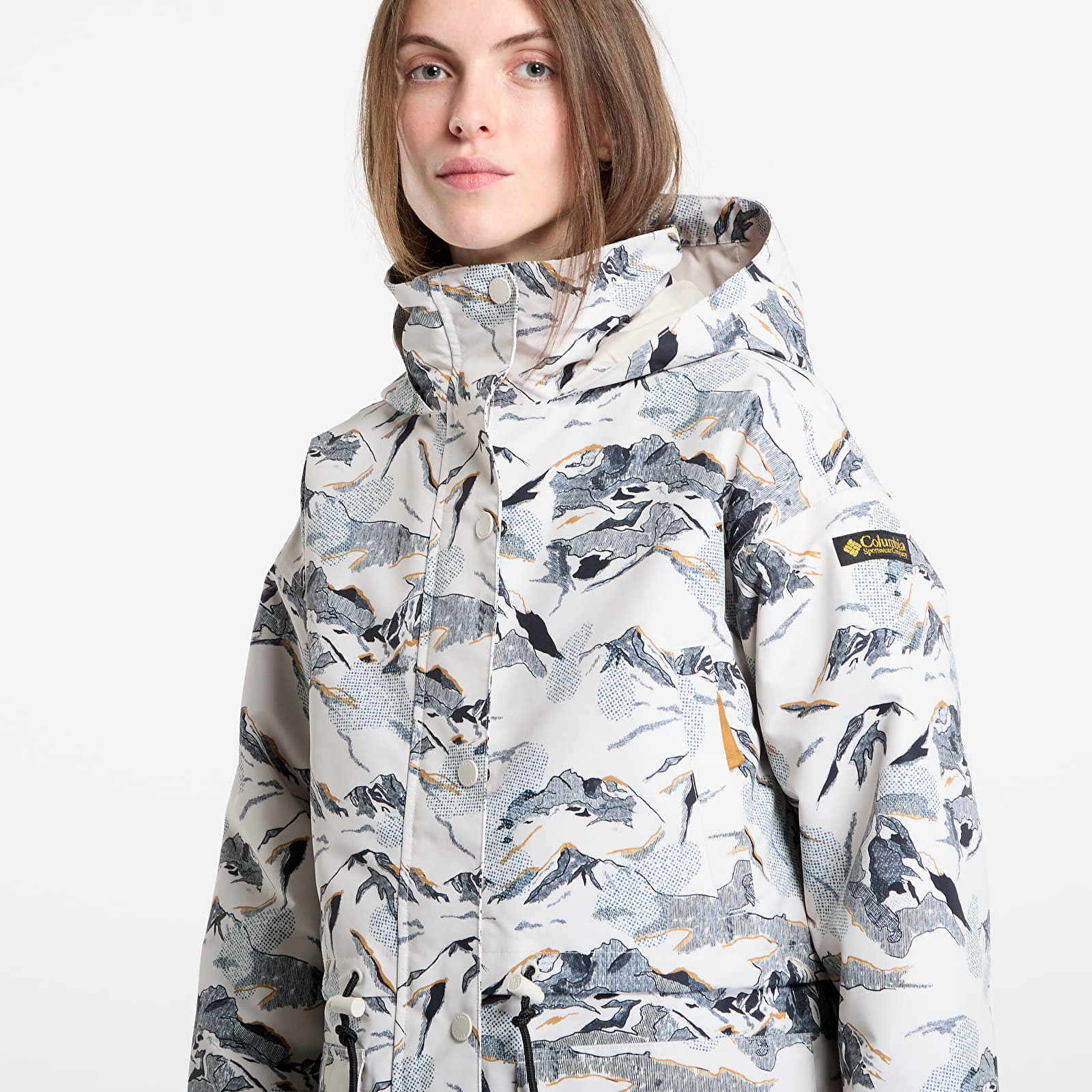 Women's jackets Columbia High Cascades™ Interchange Jacket Dark Stone Skylines