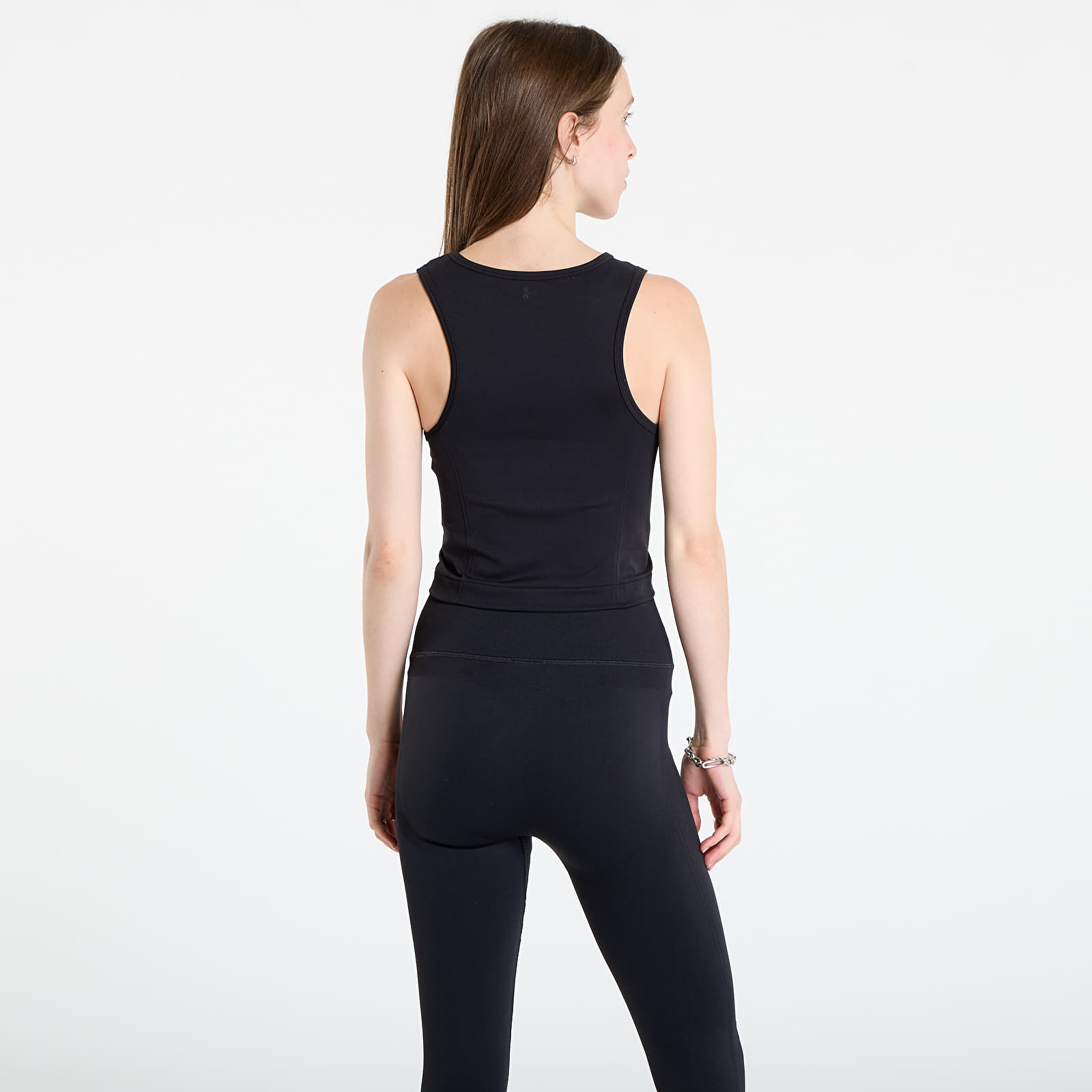 Women's tank tops Under Armour Project Rock Seamless Tank Black