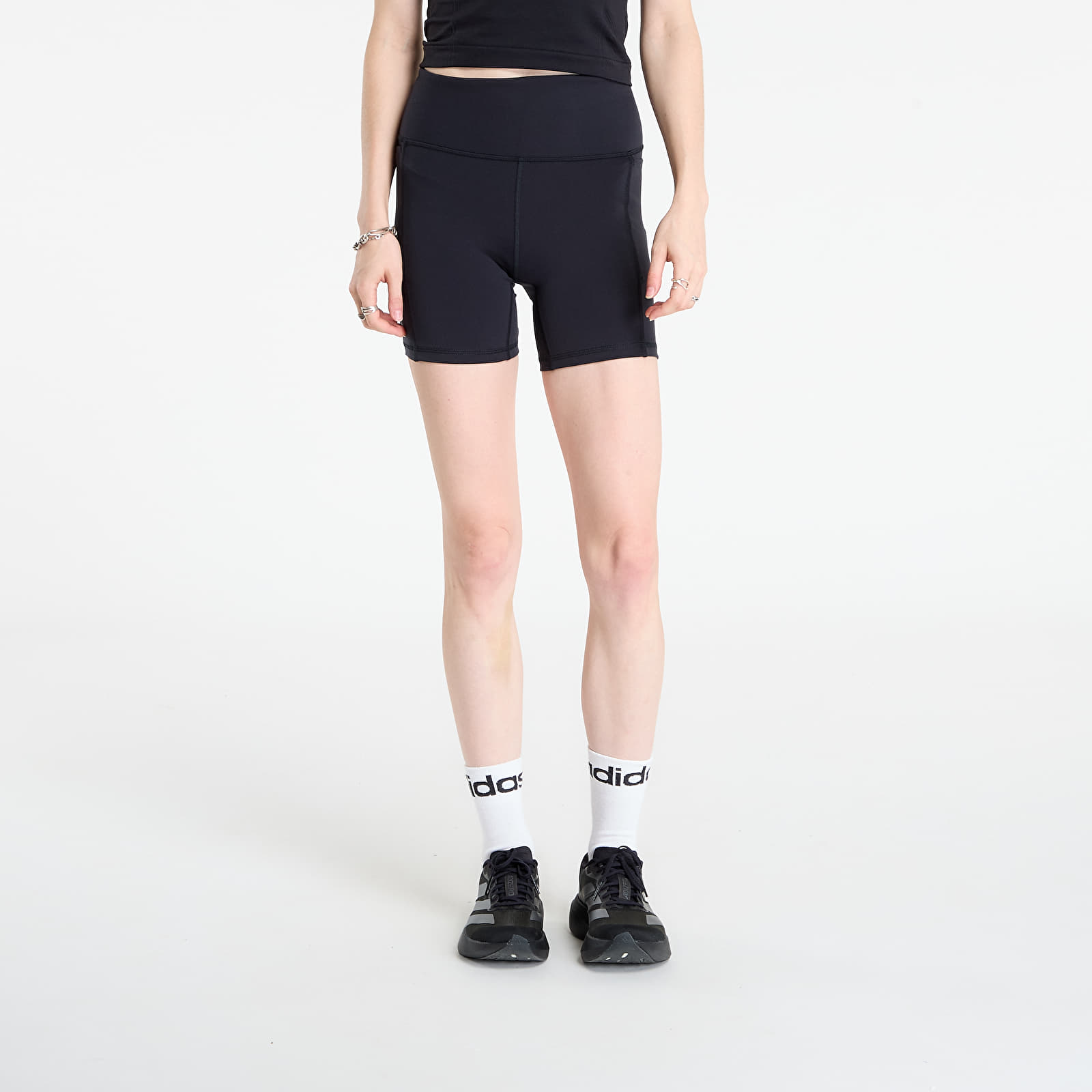 Women's Shorts Under Armour Project Rock Middie Short Black