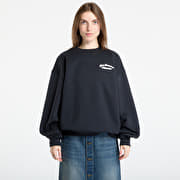New Balance Linear Heritage Fleece Crew Black