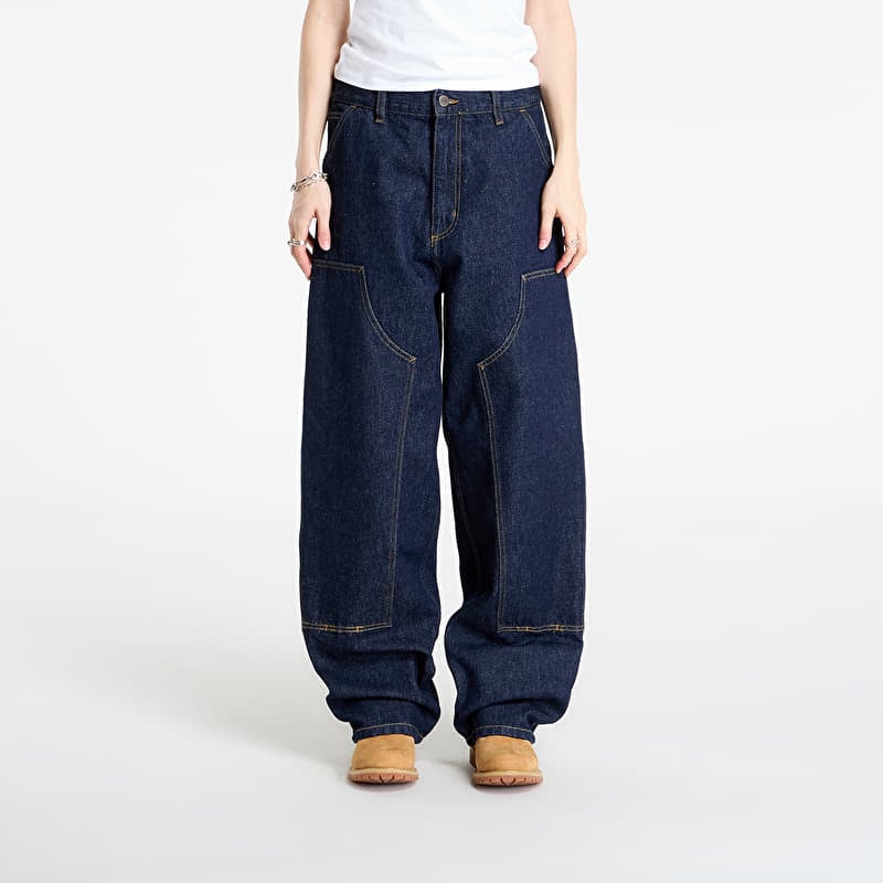 Jeans Carhartt WIP W' Brandon Double Knee Pant Blue Rinsed
