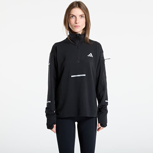 Sweatshirt adidas Adi365 Running CLIMAWARM+ Half-Zip Black