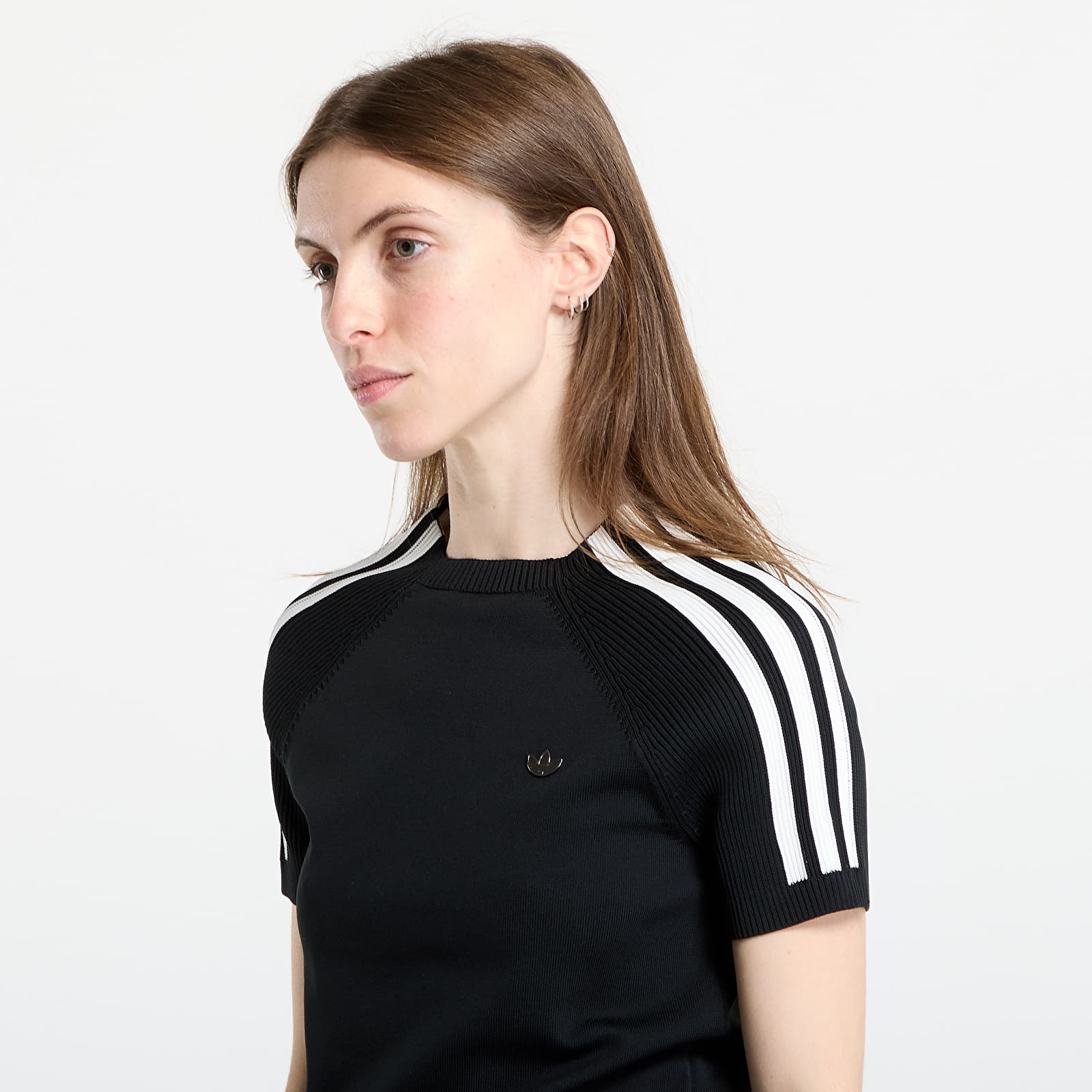 Dames T-shirts adidas Sock Cali T-Shirt Black