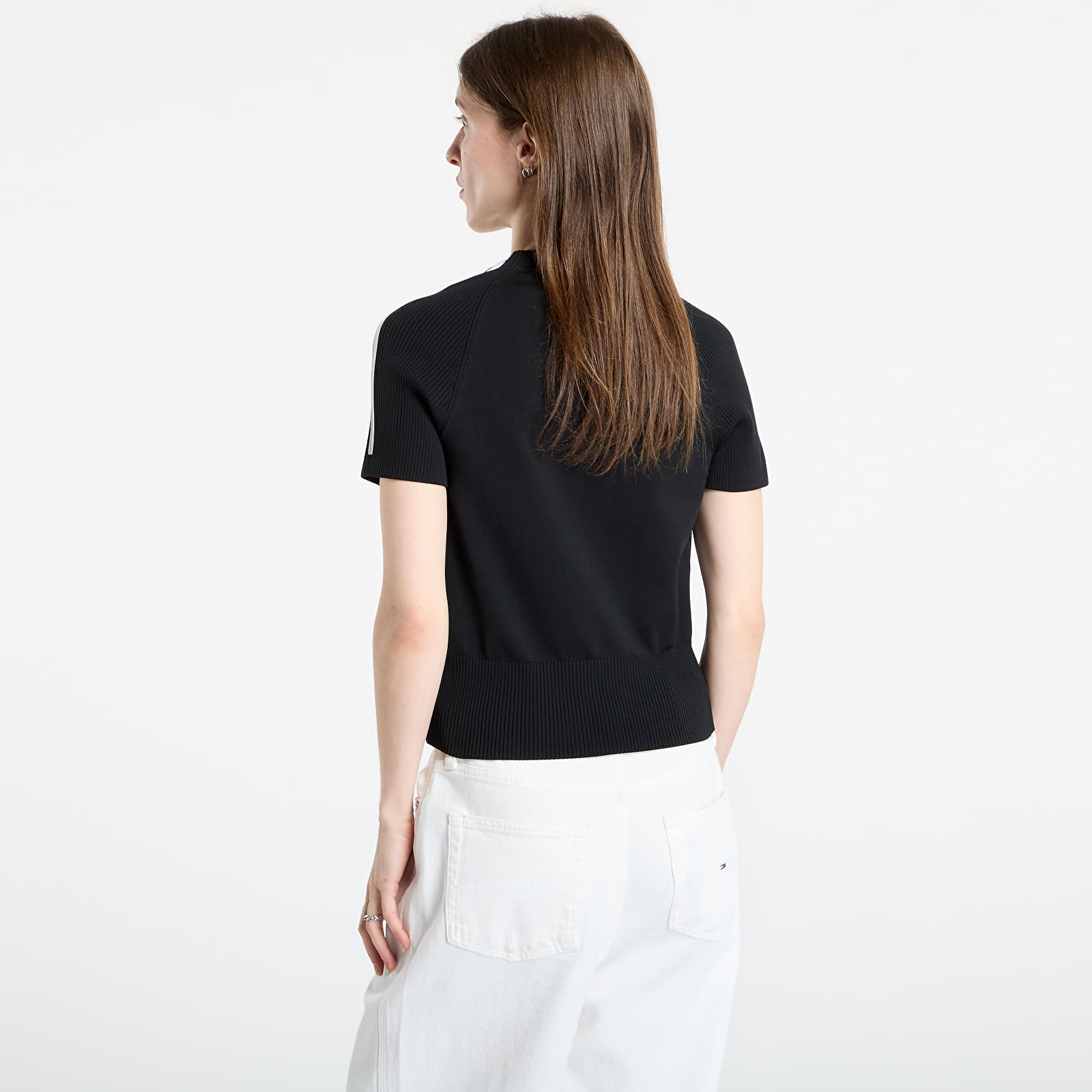 Dames T-shirts adidas Sock Cali T-Shirt Black