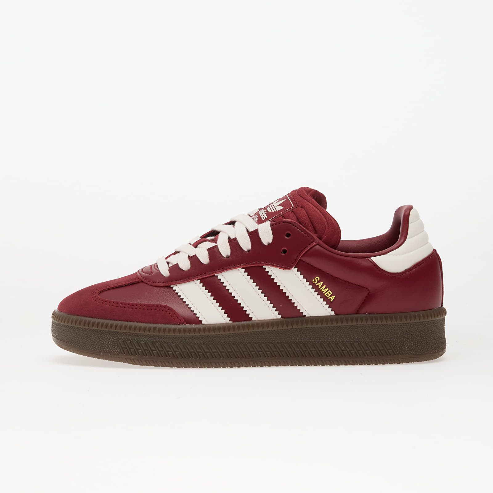Men's sneakers and shoes adidas Samba Xlg Noble Maroon/ Core White/ Gum5