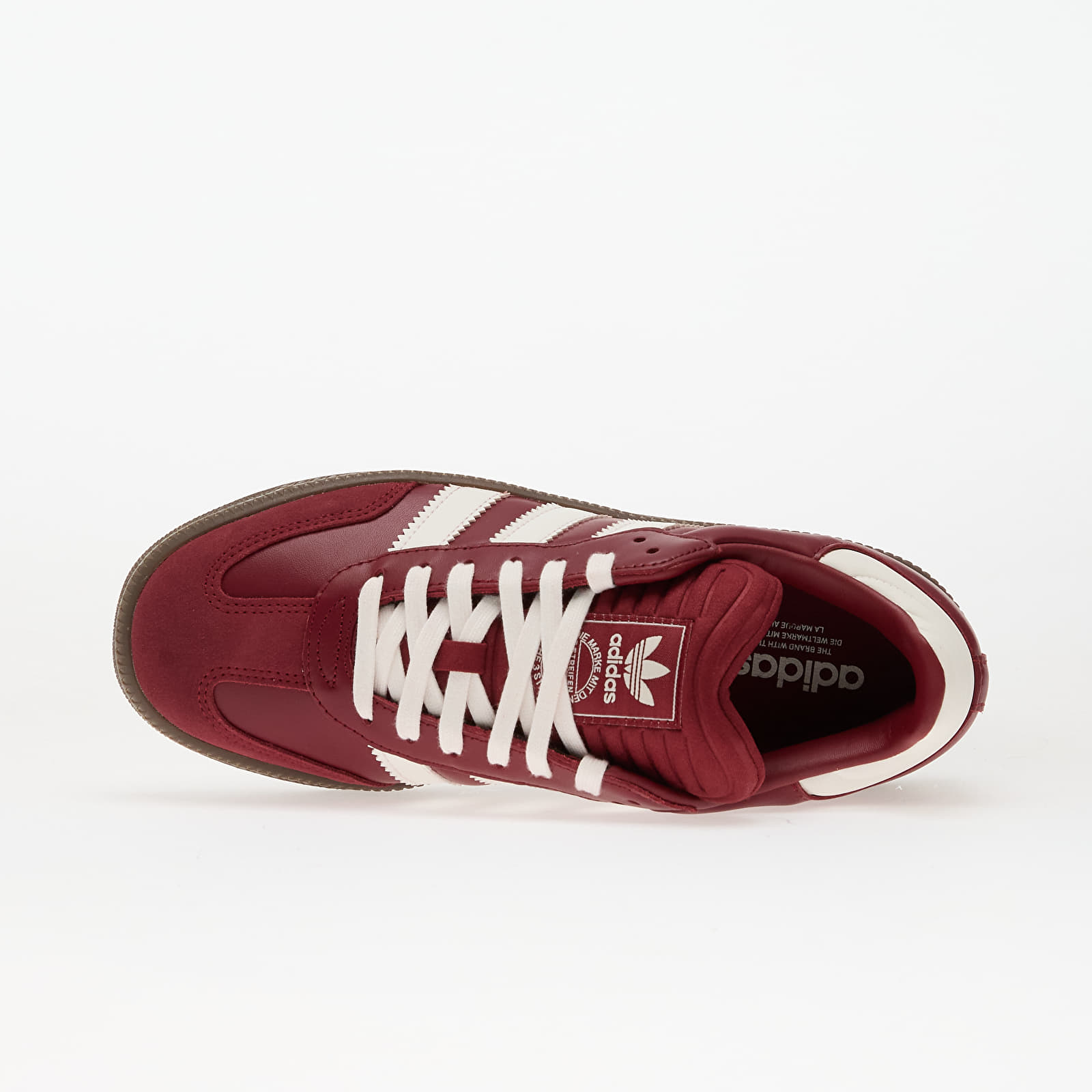 Men's sneakers and shoes adidas Samba Xlg Noble Maroon/ Core White/ Gum5