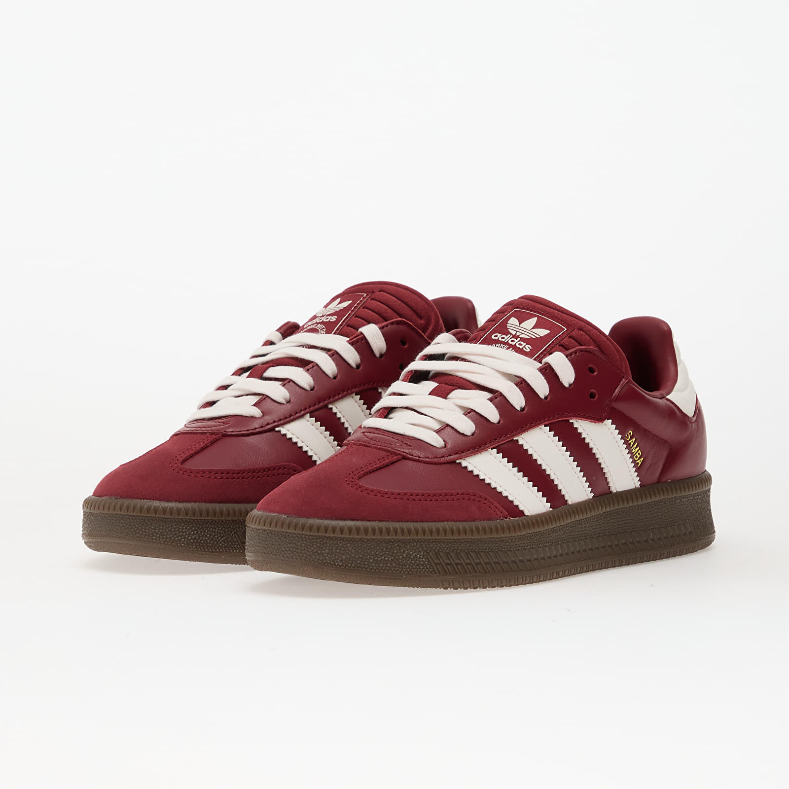 Men's sneakers and shoes adidas Samba Xlg Noble Maroon/ Core White/ Gum5