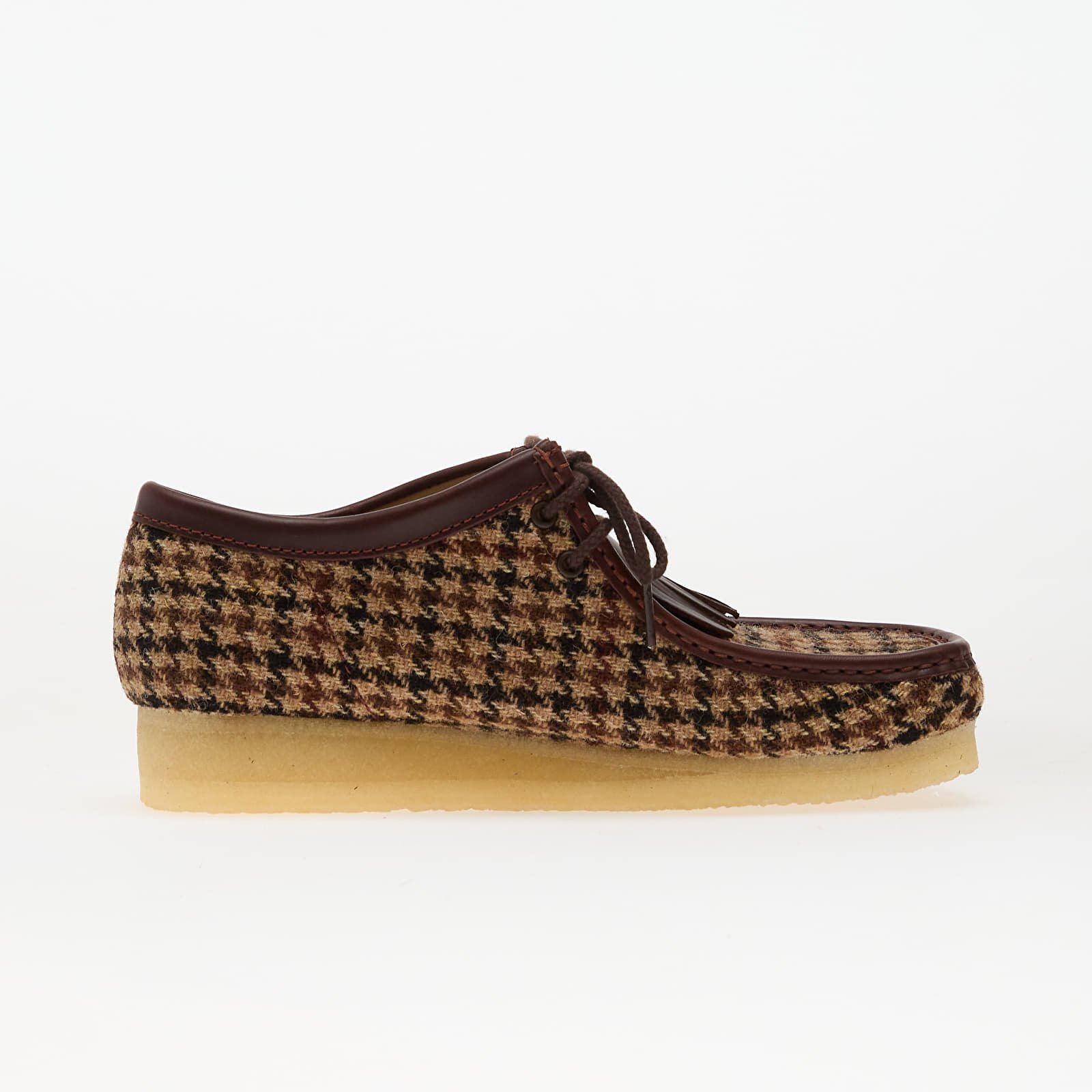 Мъжки кецове и обувки Clarks Wallebee Brown Tweed Comb