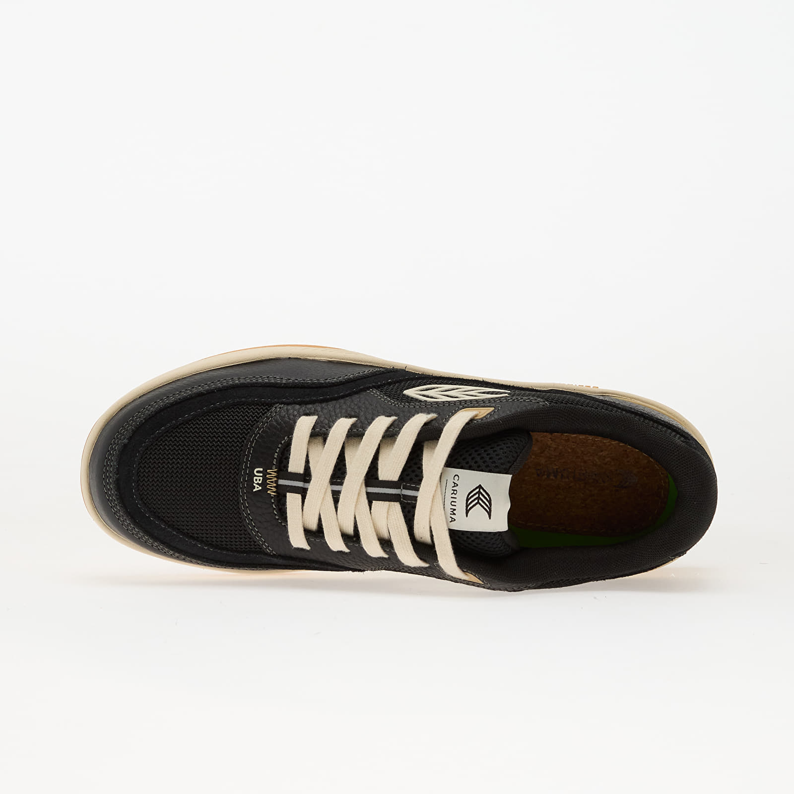 Men's sneakers and shoes Cariuma M Uba Pro Black & Light Cream