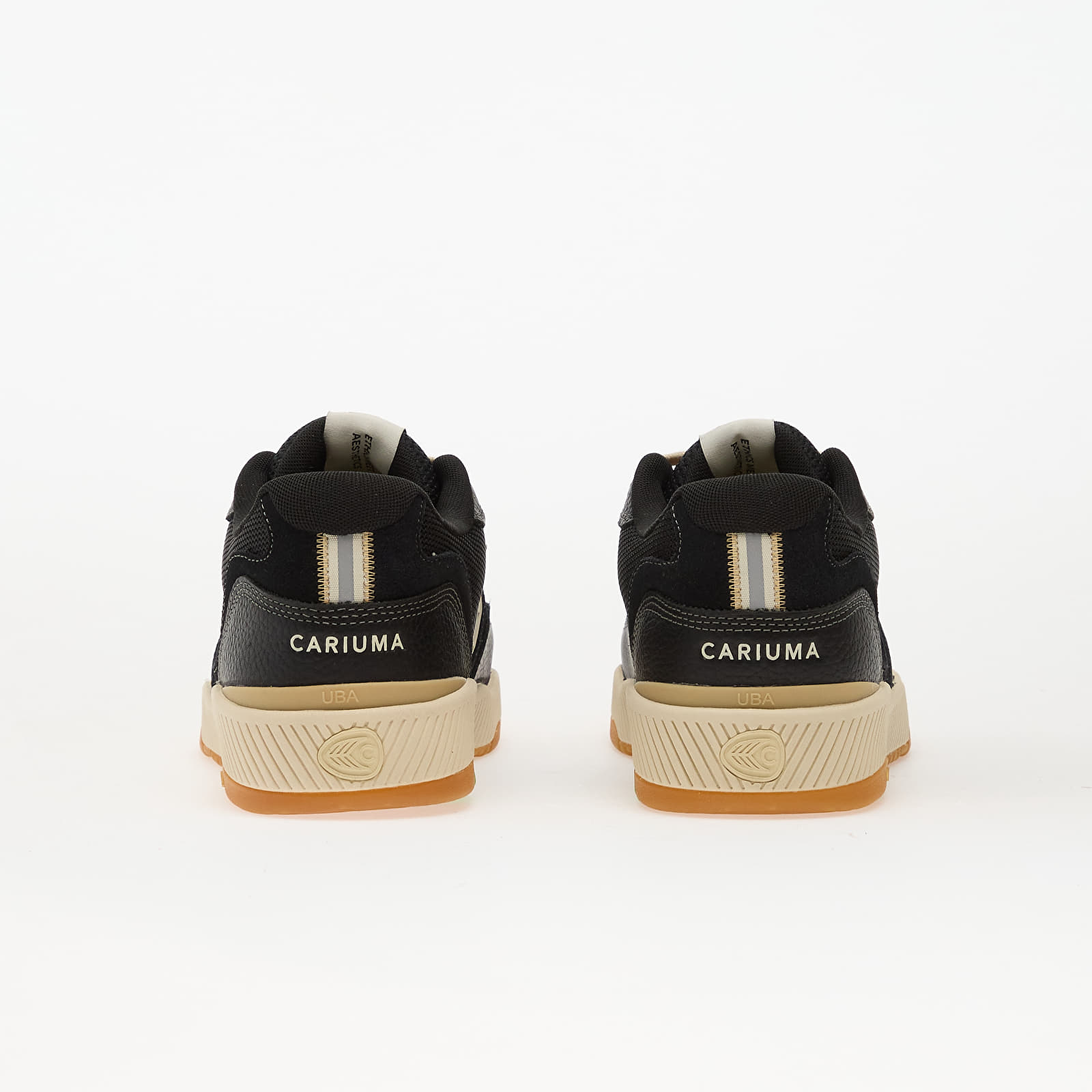 Men's sneakers and shoes Cariuma M Uba Pro Black & Light Cream