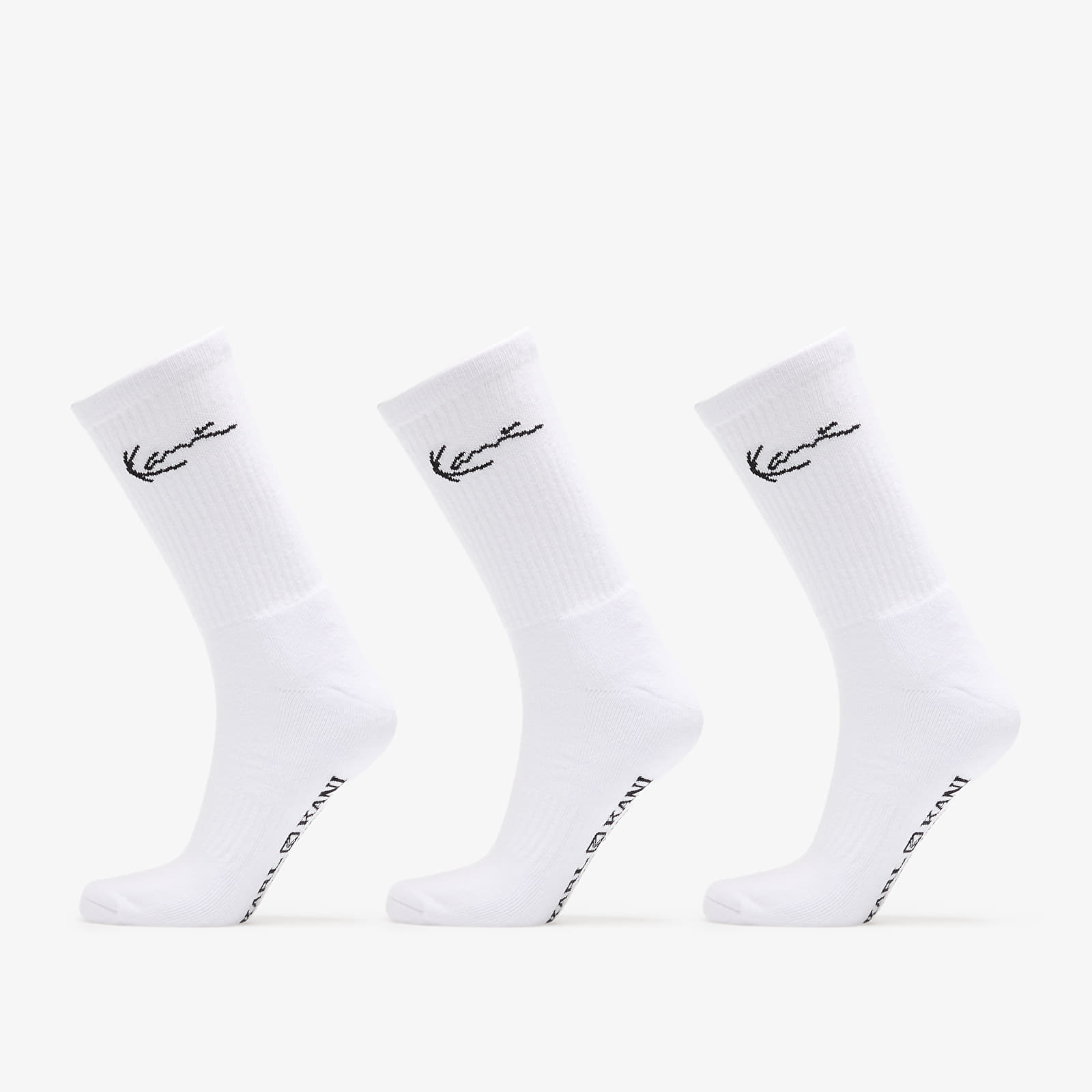 Sokken Karl Kani Signature Socks 3-Pack White