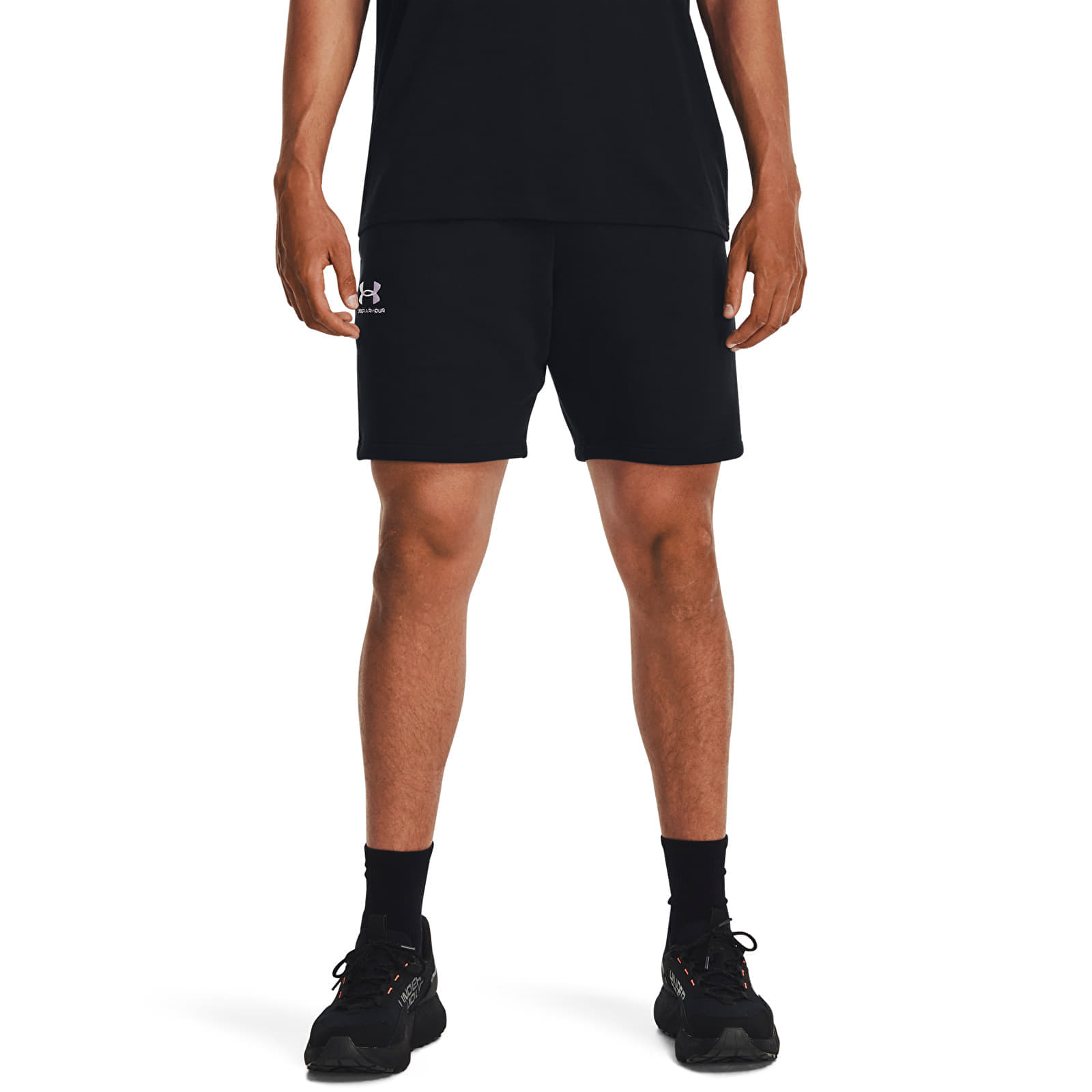 Shorts Under Armour Essential Fleece Shorts Black M