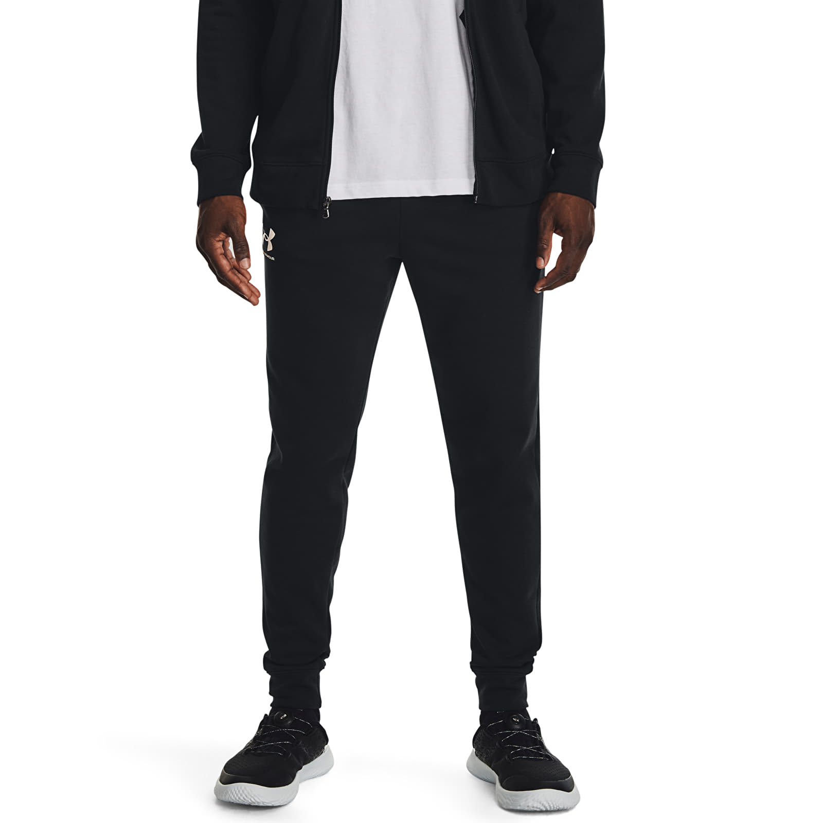 Joggingbroeken voor heren Under Armour Rival Terry Jogger Black