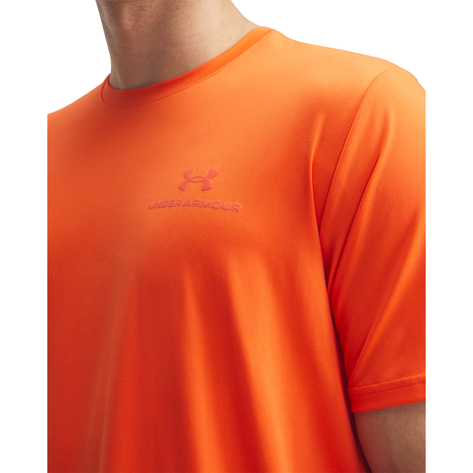Heren T-shirts Under Armour Vanish Energy Ss Orange