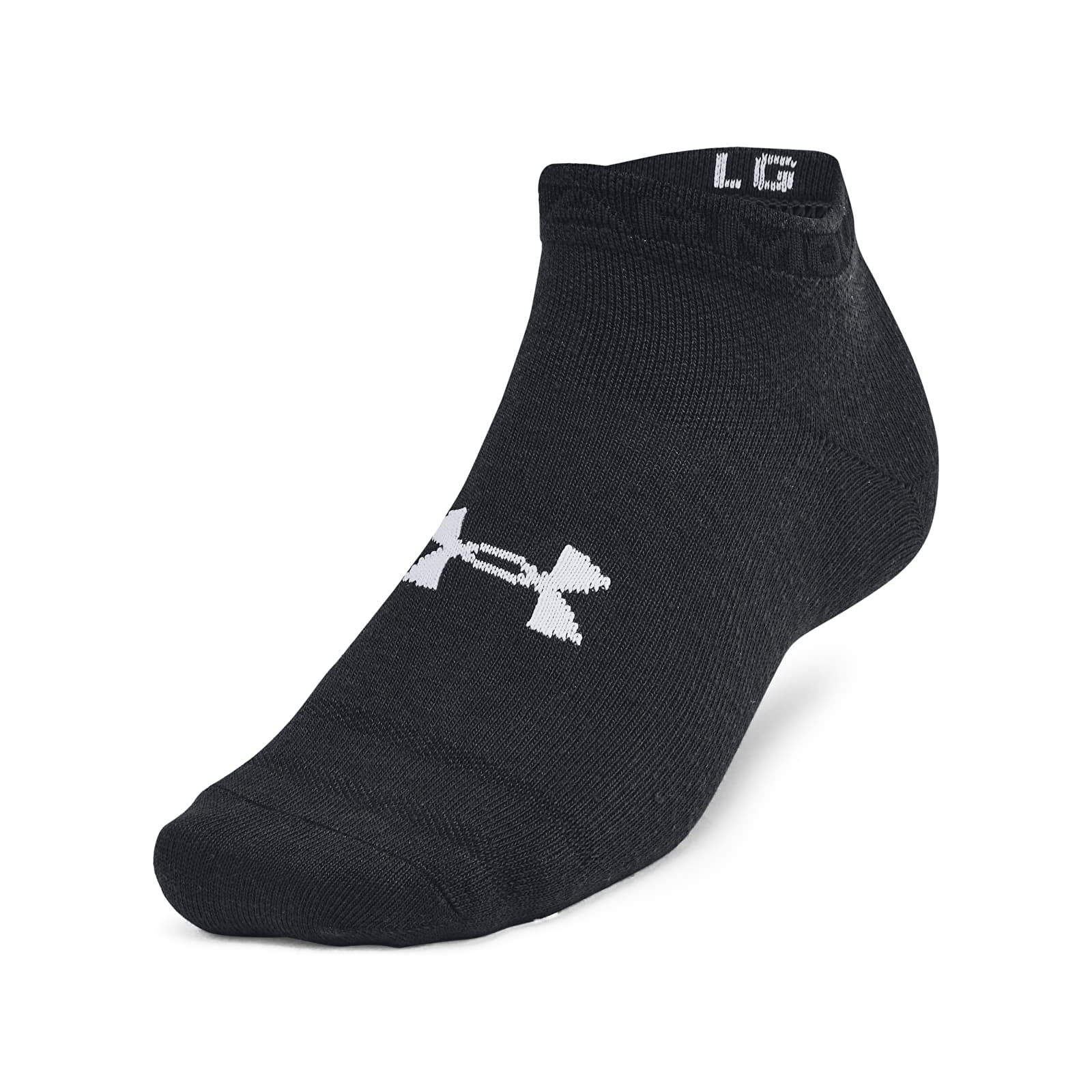 Herensokken Under Armour Essential 6-Pack Low Black