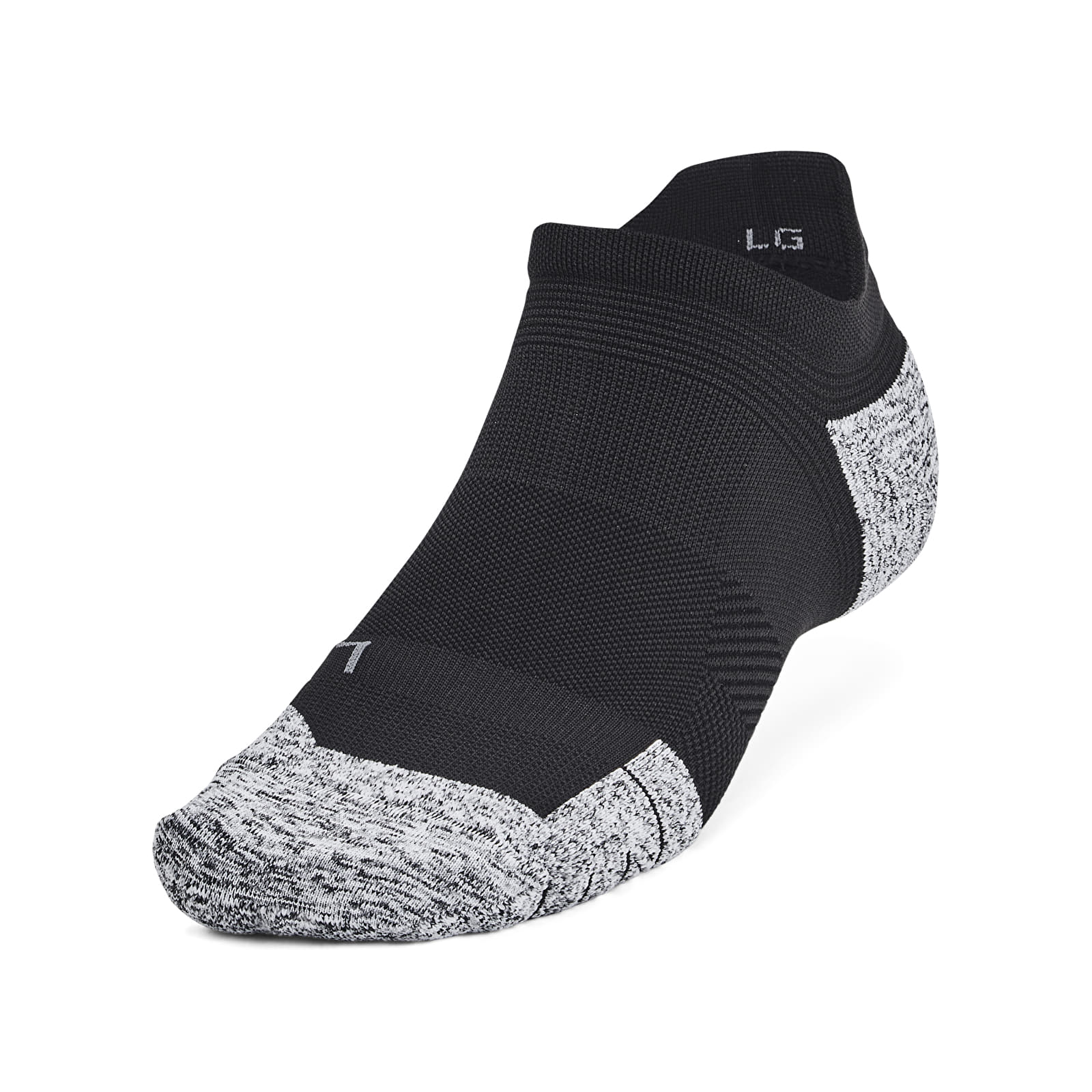 Herensokken Under Armour Ad Run Cushion 3-Pack Ns Black