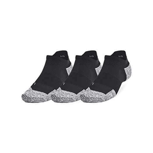 Under Armour Ad Run Cushion 3-Pack Ns Black