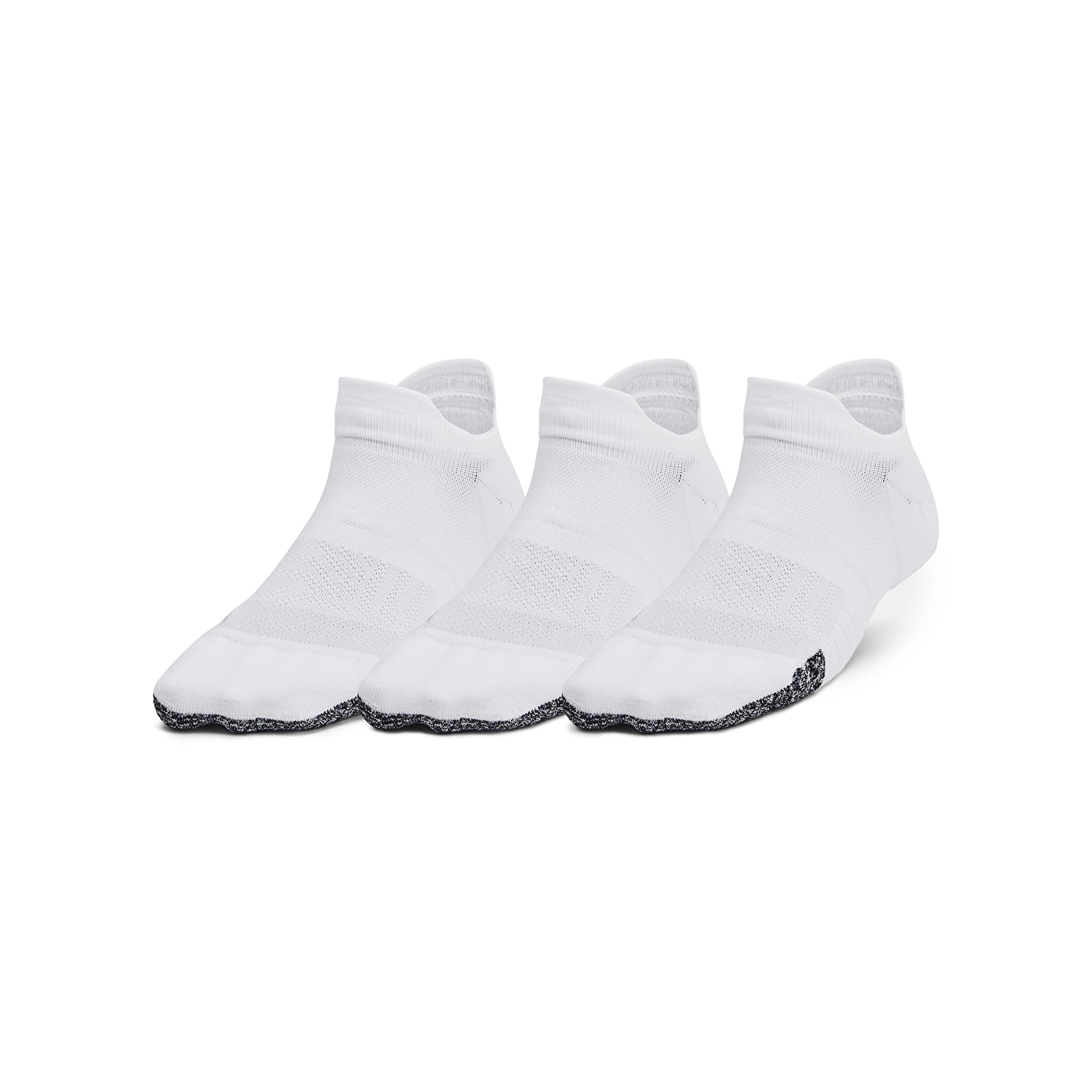 Men's socks Under Armour Womens Breathe 3-Pack Ns Tab White