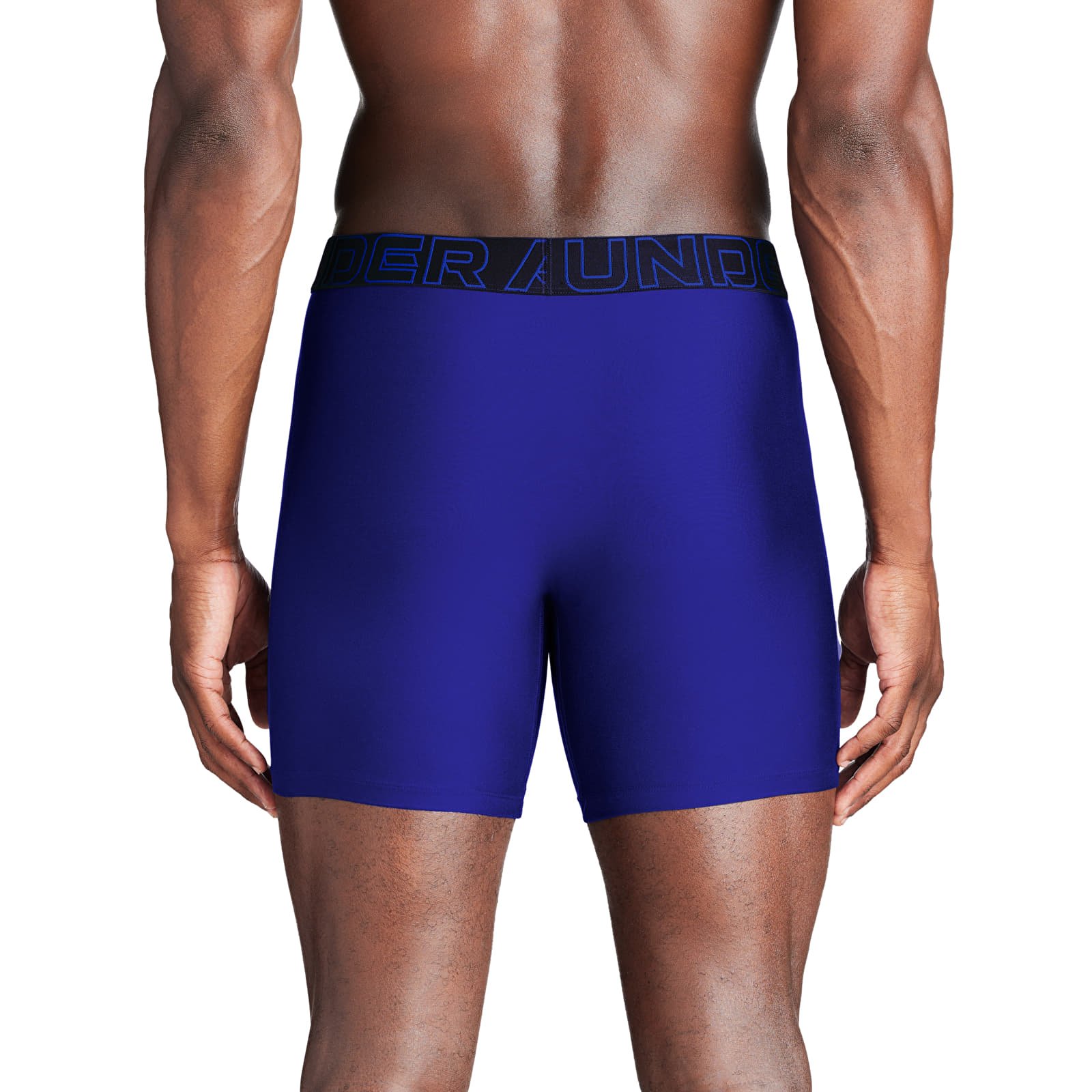 Boksershorts til mænd Under Armour Perf Tech 6In Blue