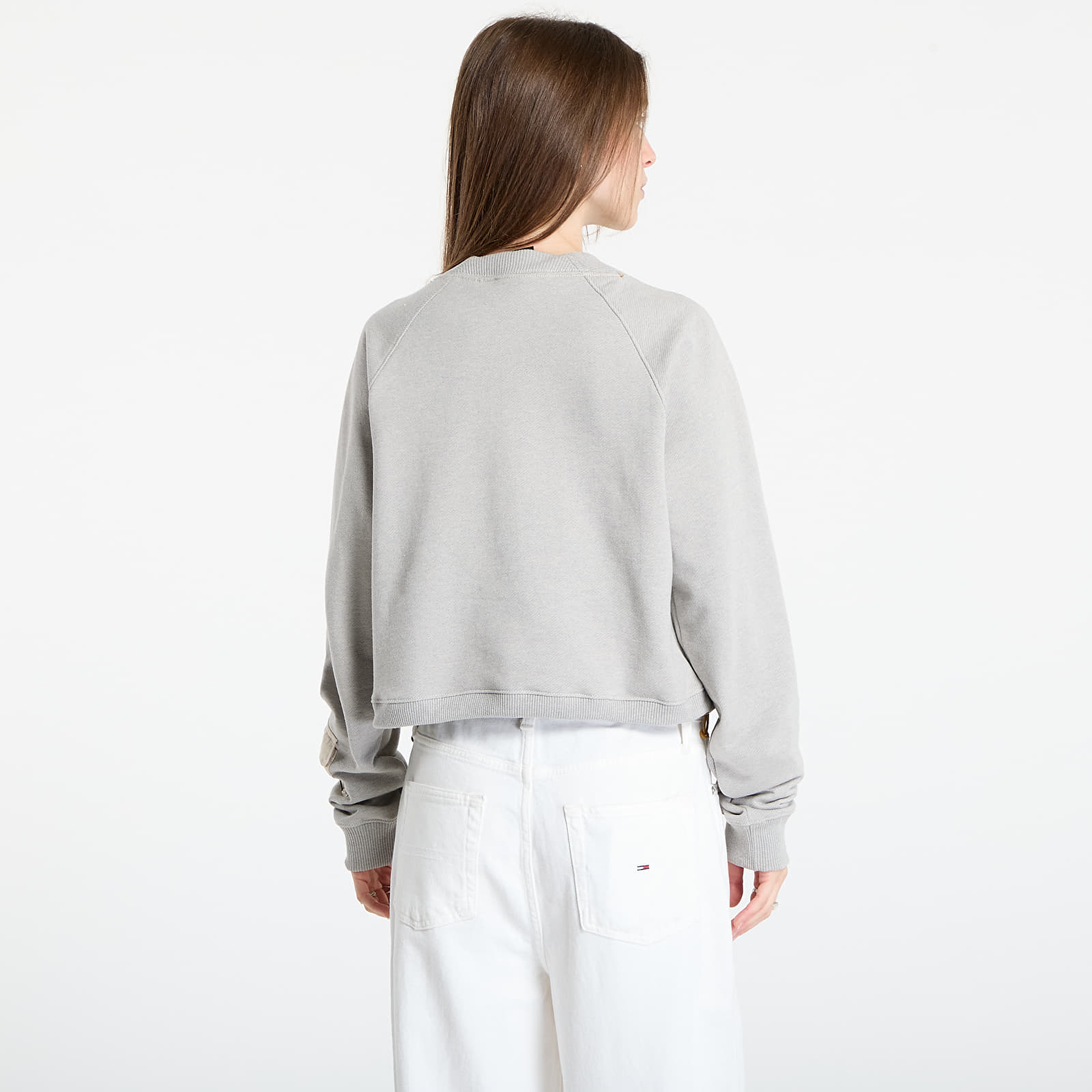 Felpe con cappuccio donna Columbia High Cascadesâ„¢ Crop French Terry LS Dark Stone