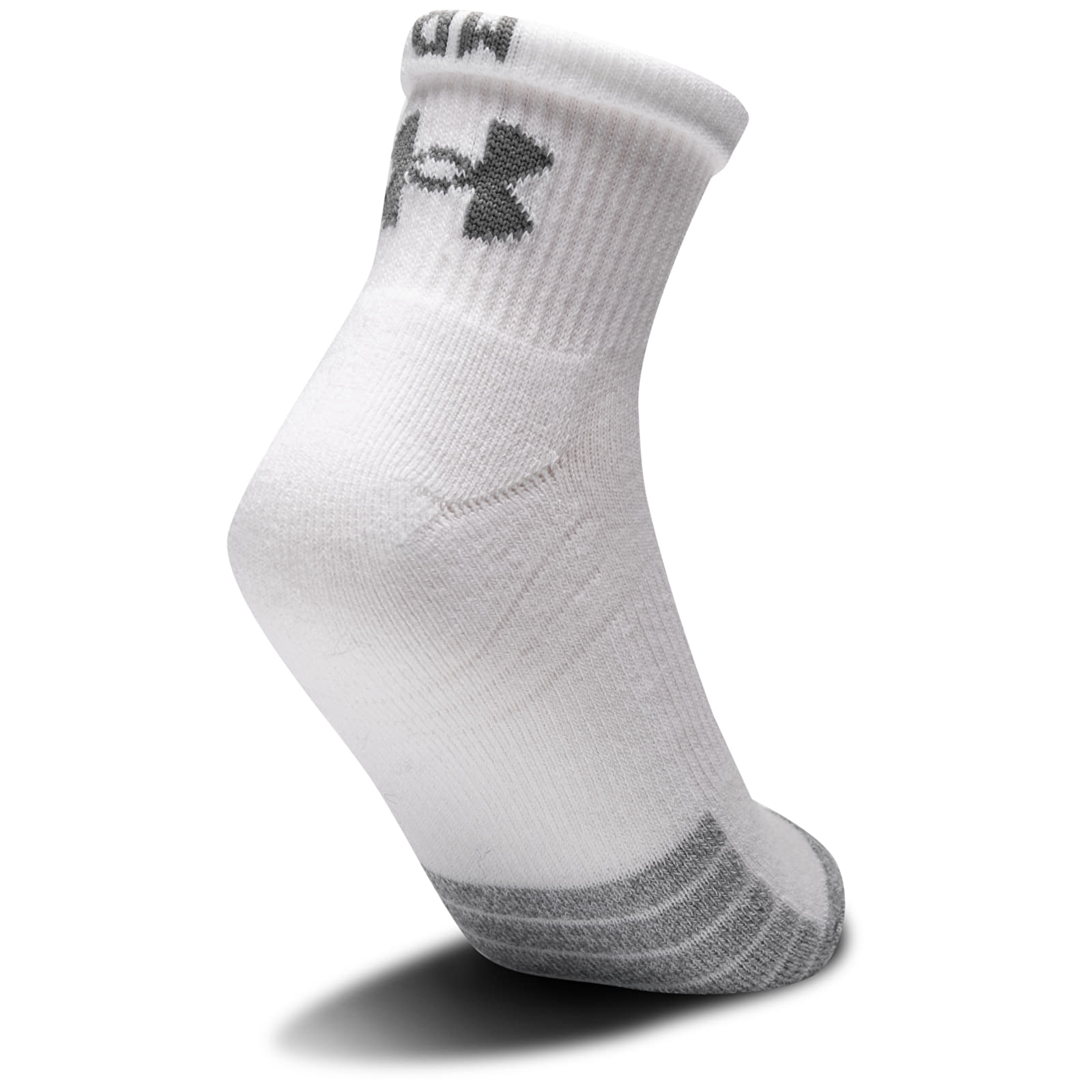 Ponožky Under Armour Heatgear Quarter 3-Pack White
