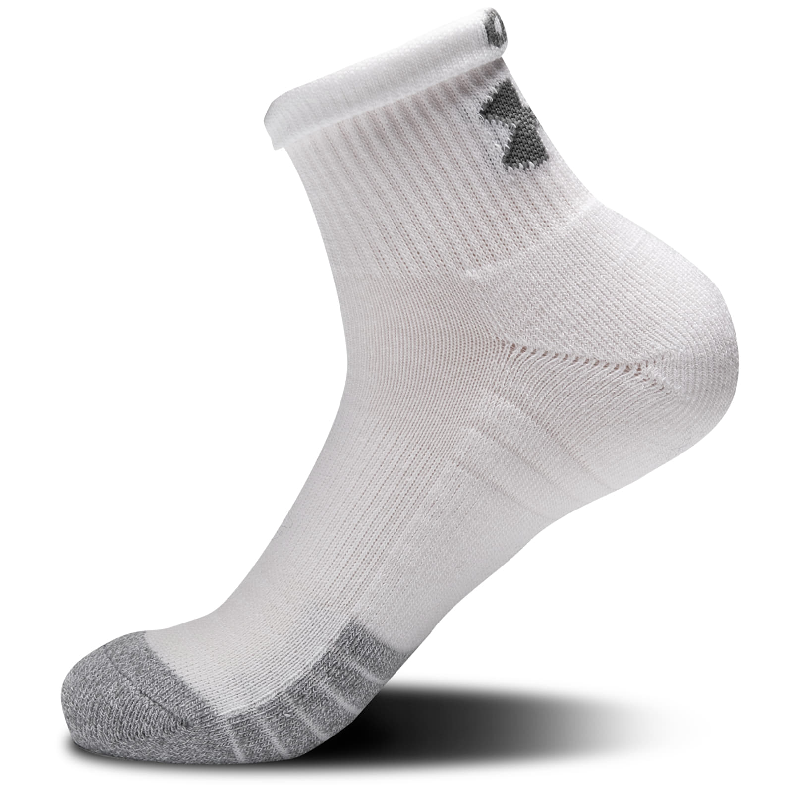 Ponožky Under Armour Heatgear Quarter 3-Pack White