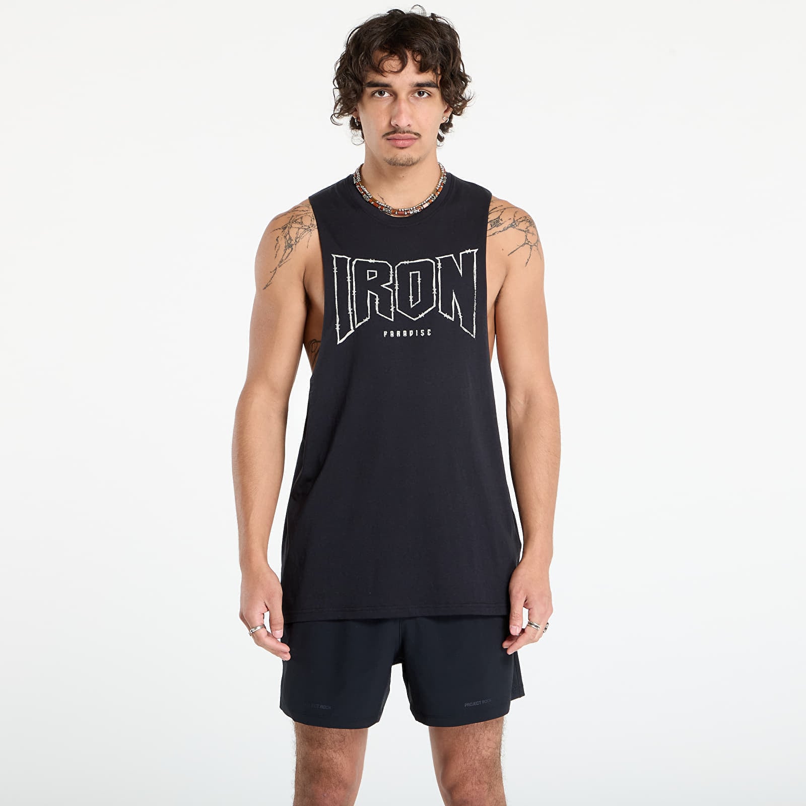 Under Armour Project Rock Tank Black L
