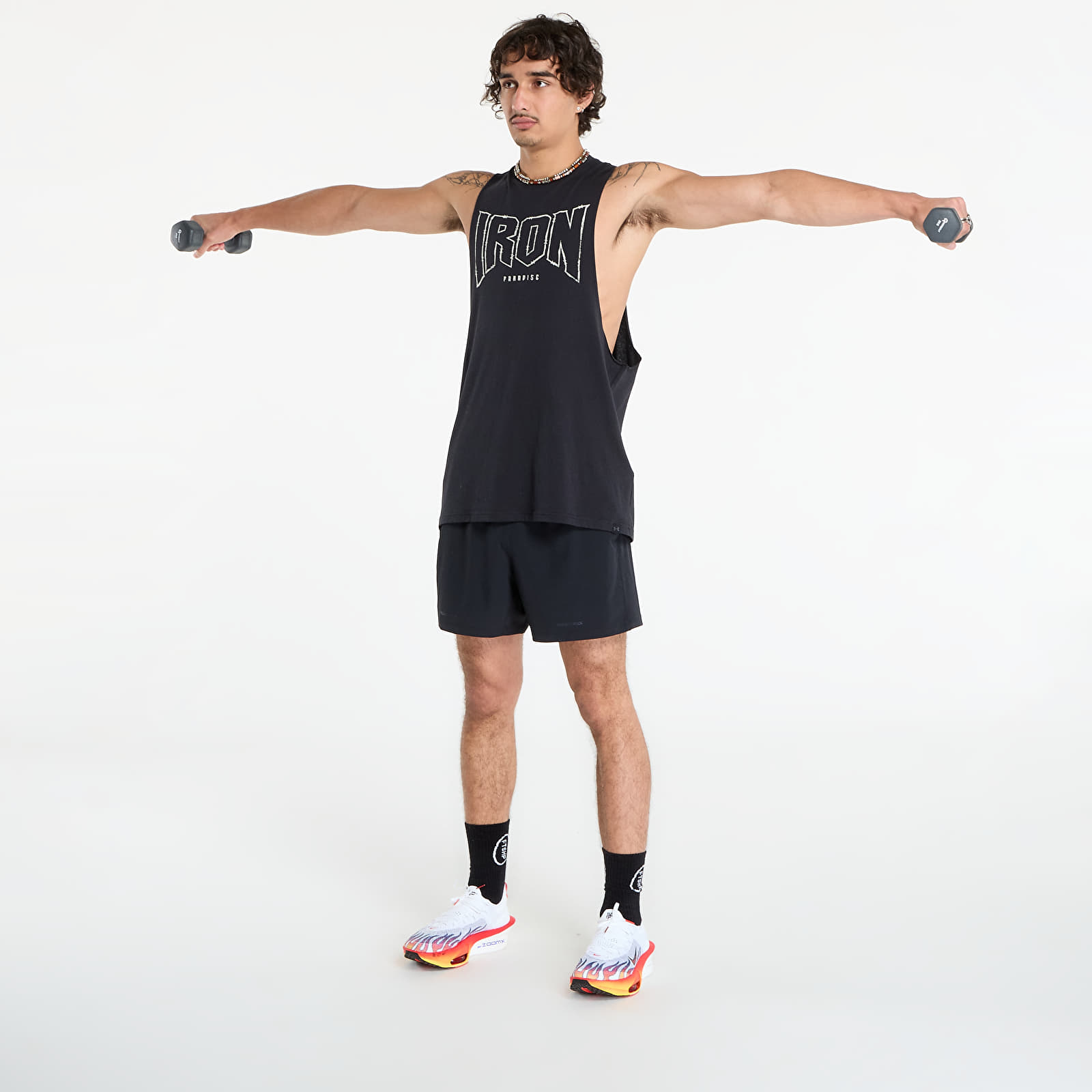 Men's tank tops Under Armour Project Rock Tank Black